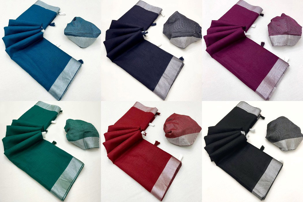 Scwt Linen B Linen Woven Crafted Fancy Saree Collection