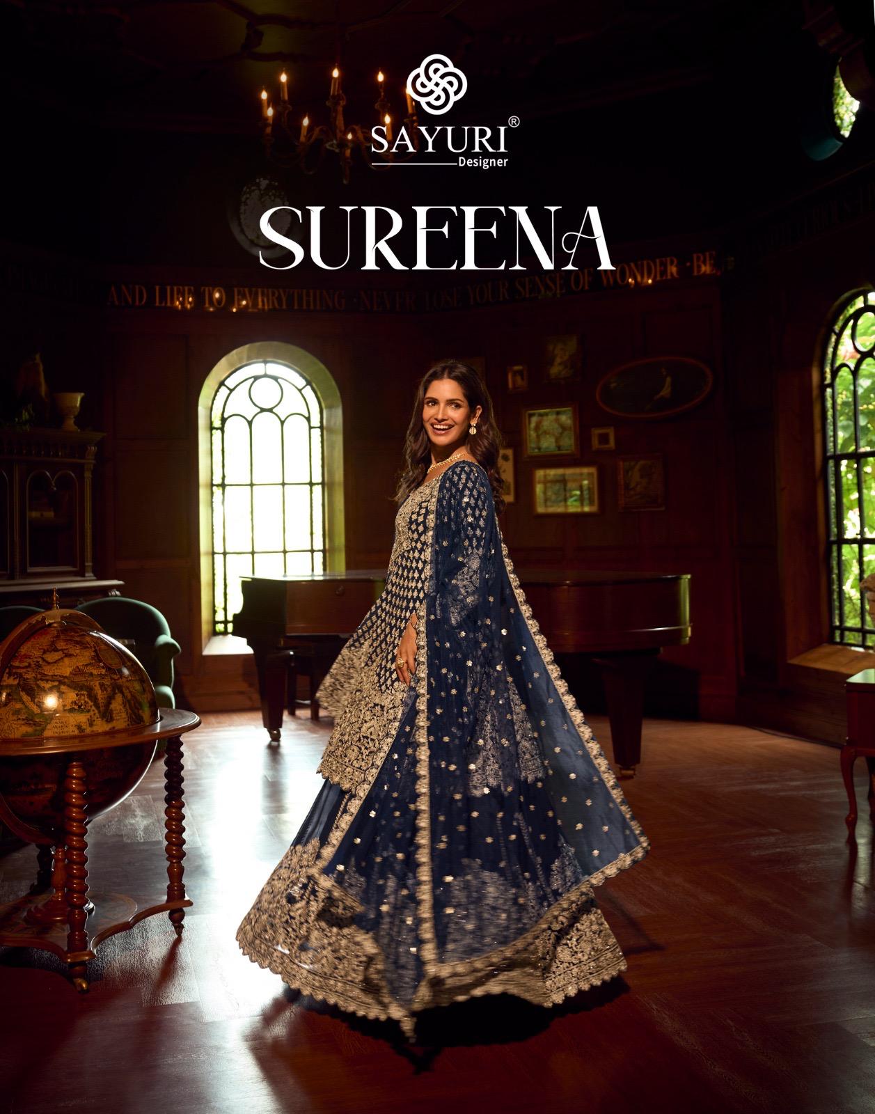Sayuri Sureena Georgette With Embroidered Work Salwar Kameez