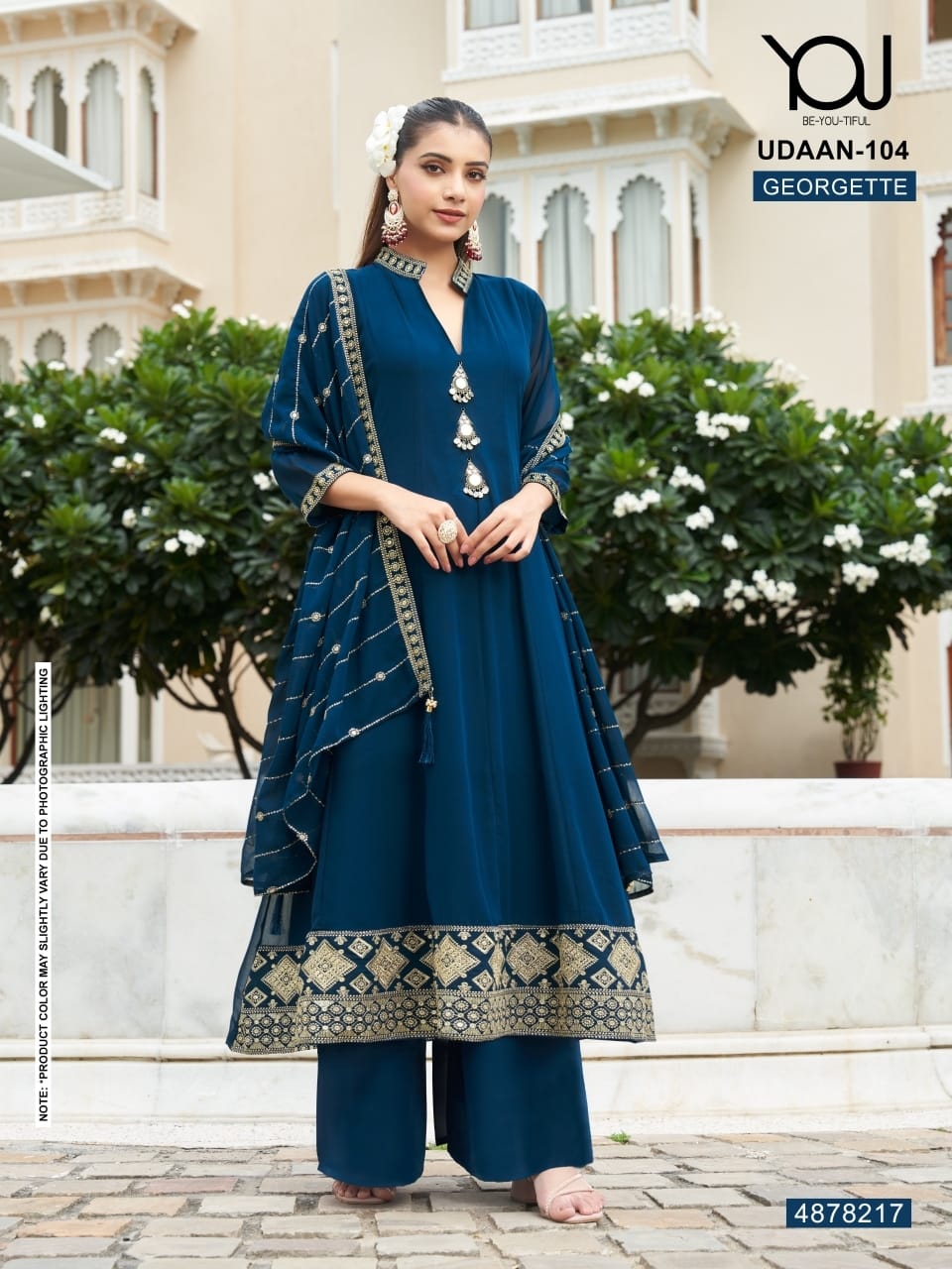 Uddan You Georgette Embroidered Designer Salwar Suit Collection
