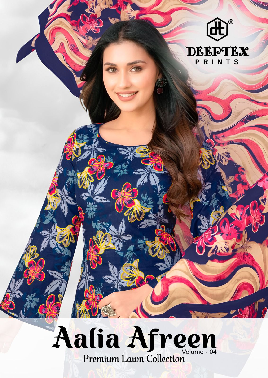 Deeptex Aalia Afreen Vol 04 Cotton Printed Fancy Dress Material Collection