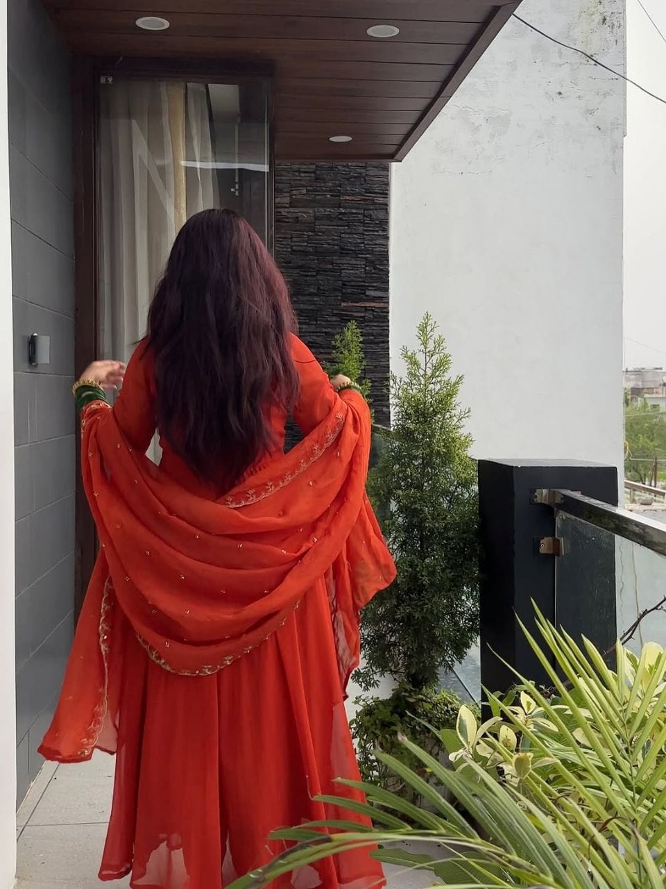Yc 182 Kathai Anarkali Top bottom dupatta Collection