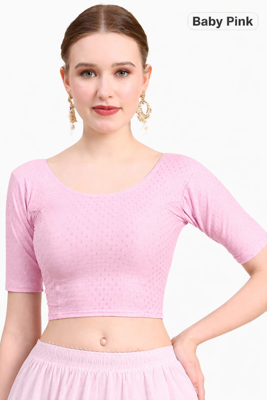 Maji Stretchable Blouse Vol 1 Elegant Lycra Blouse Collection 