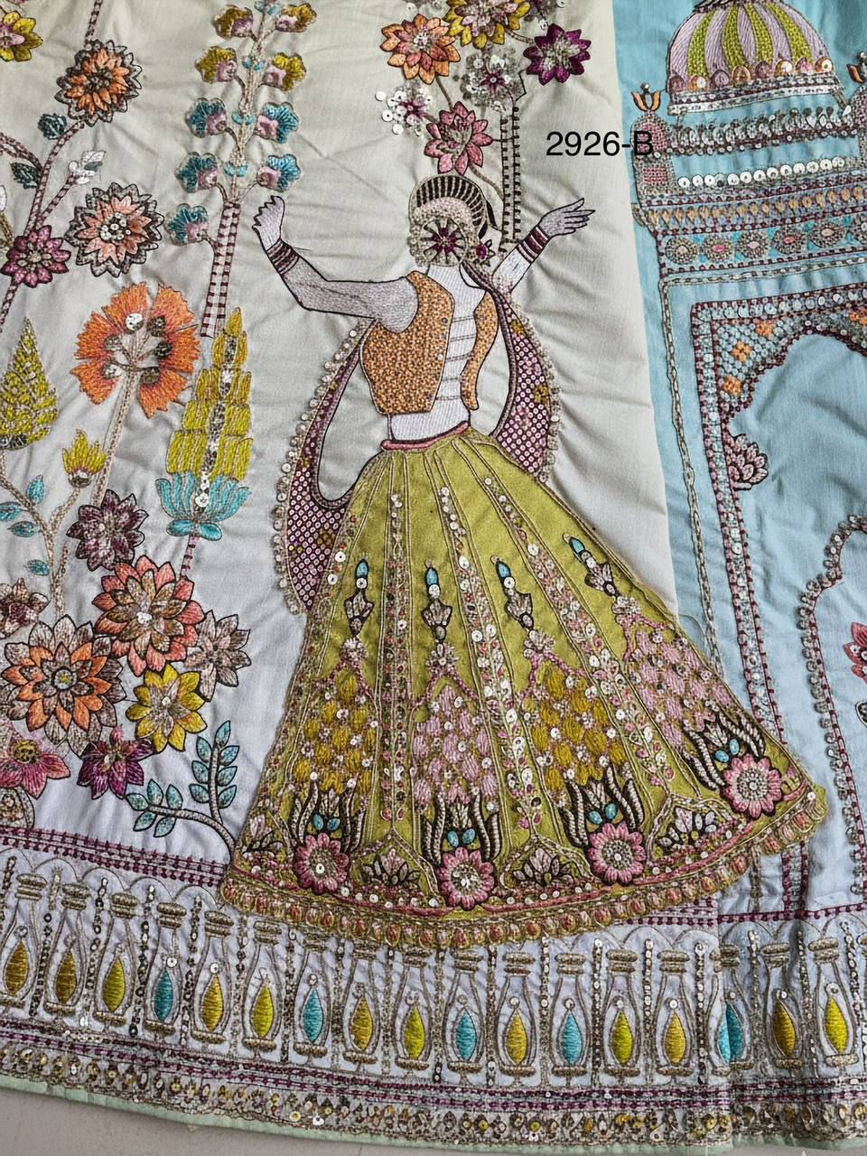 Anjani 2926 Crafted Embroidered Patch Work Lehenga Choli Collection 