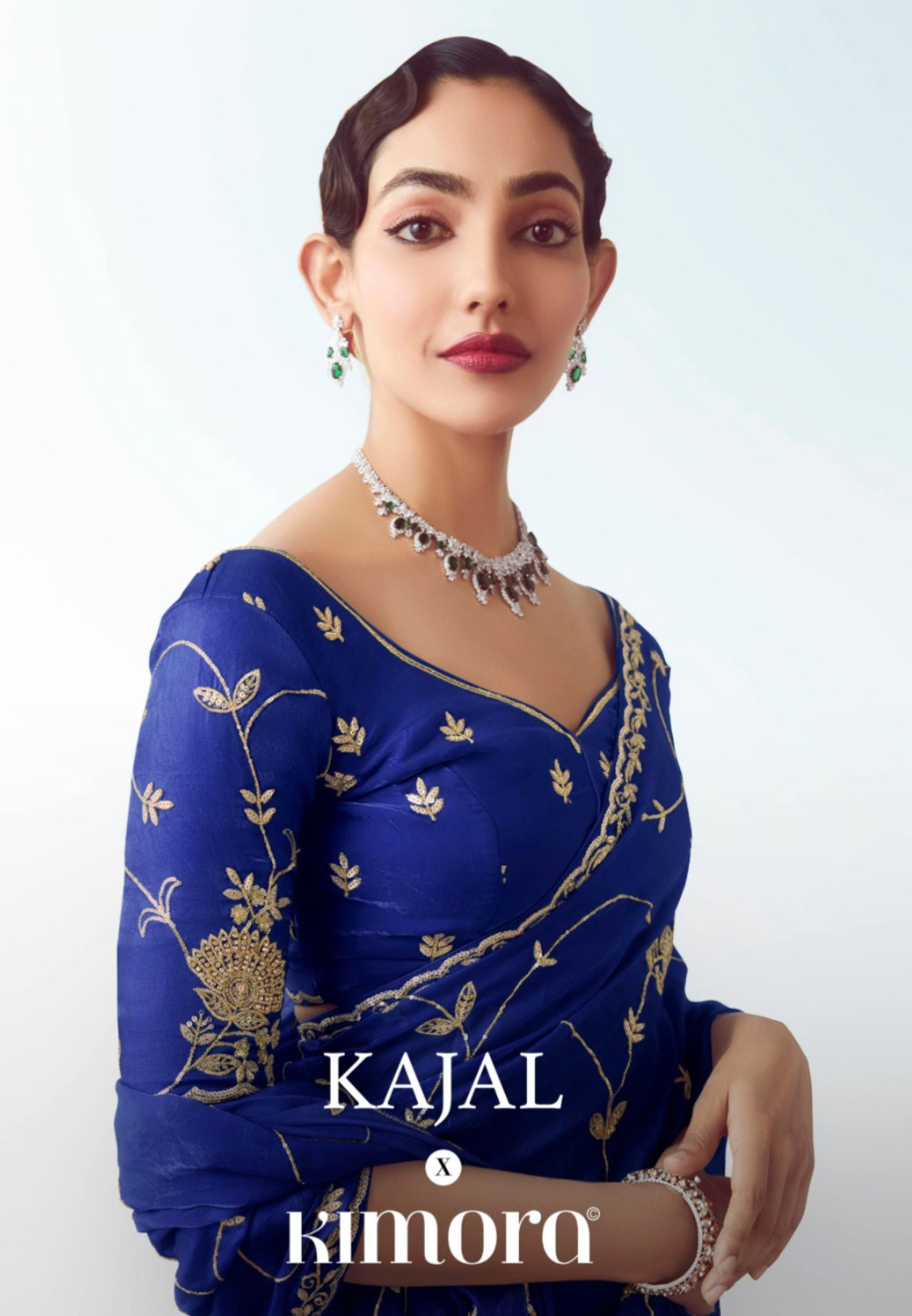 Kimora Kajal Vol 17 Fancy Fabric Wedding Wear Saree