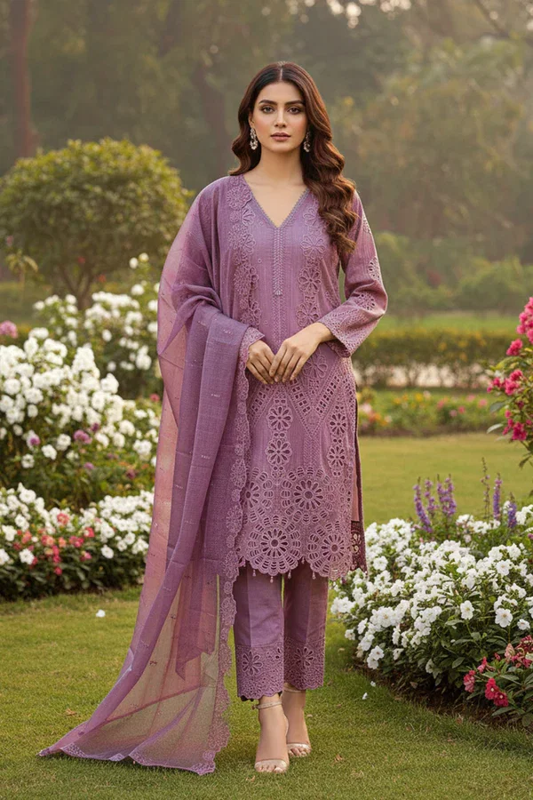 Hoor Tex HF 497 A to C Supar Organza Pakistani Suit Collection 