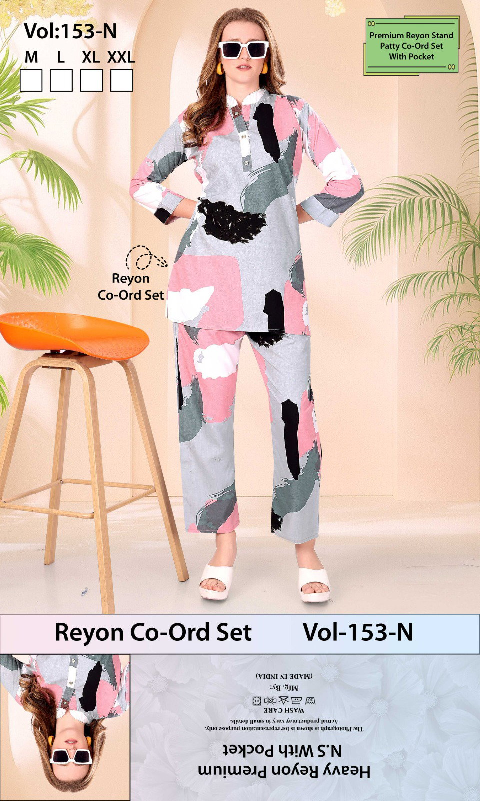 Summer Special 153 N Heavy Rayon 22kg Printed Night Suit