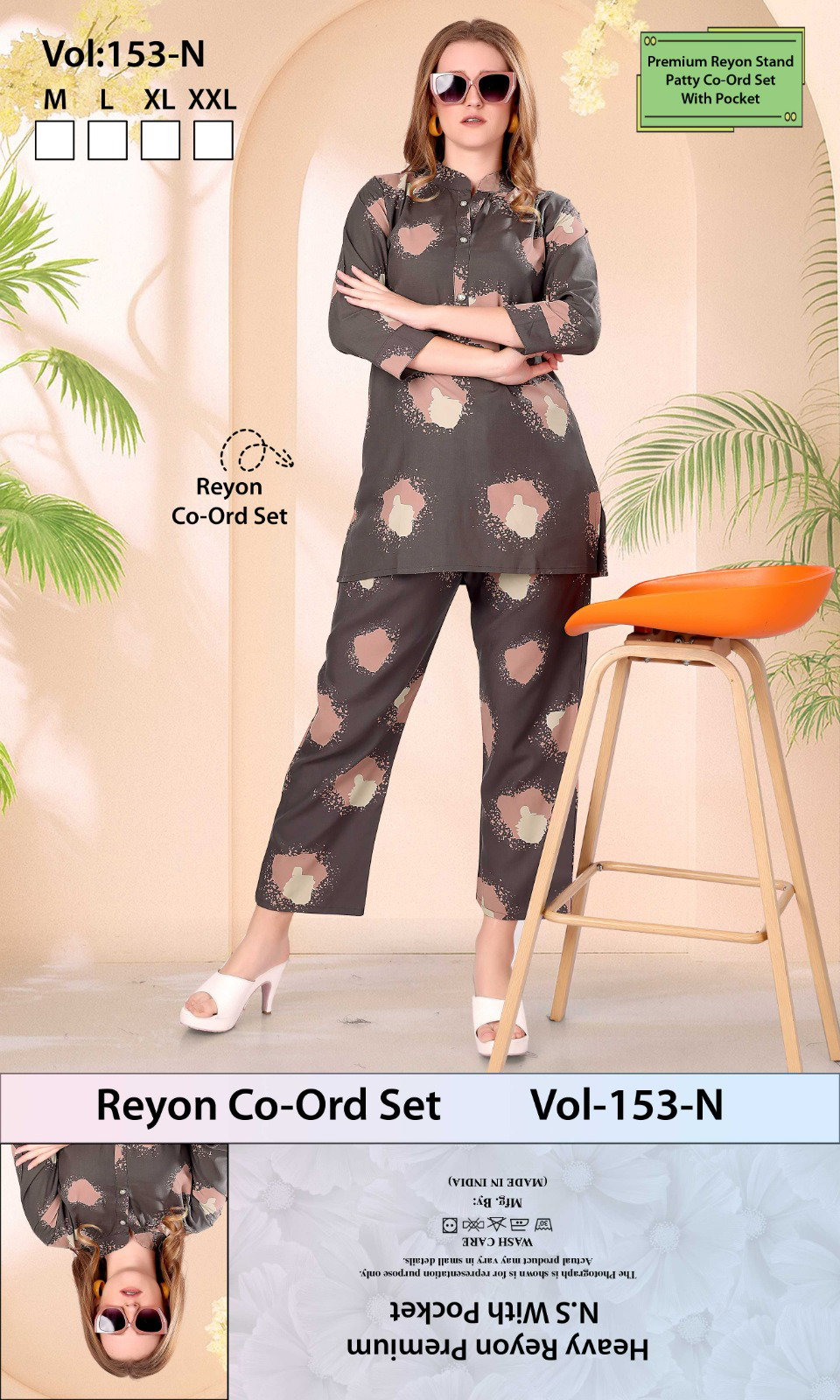 Summer Special 153 N Heavy Rayon 22kg Printed Night Suit