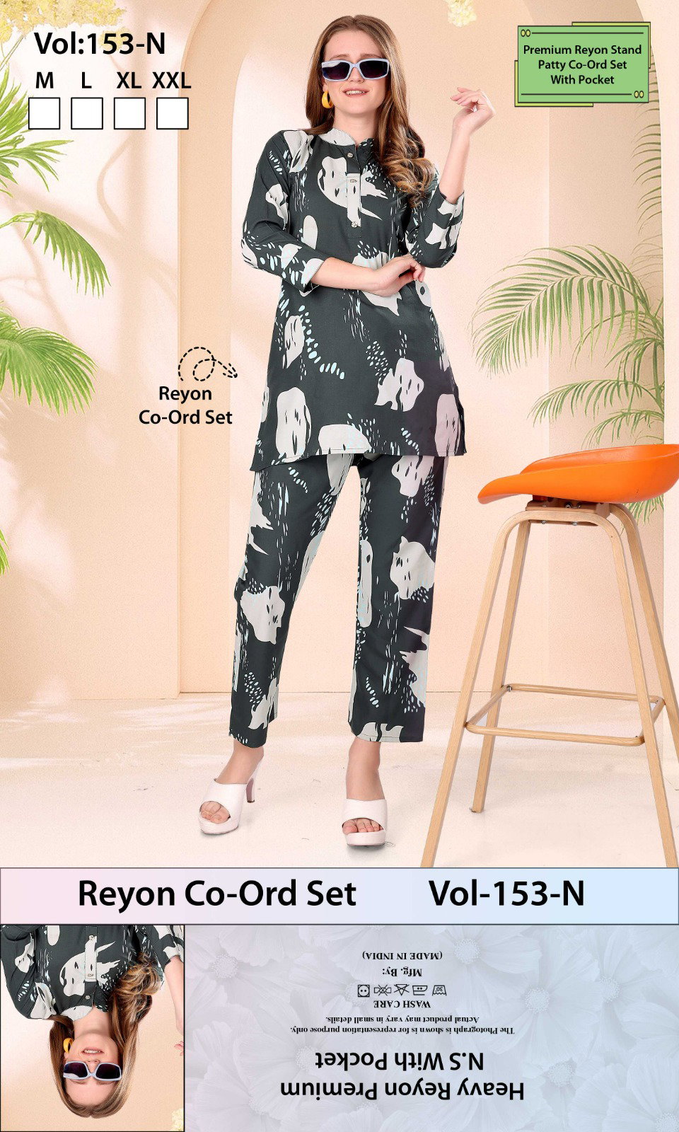 Summer Special 153 N Heavy Rayon 22kg Printed Night Suit
