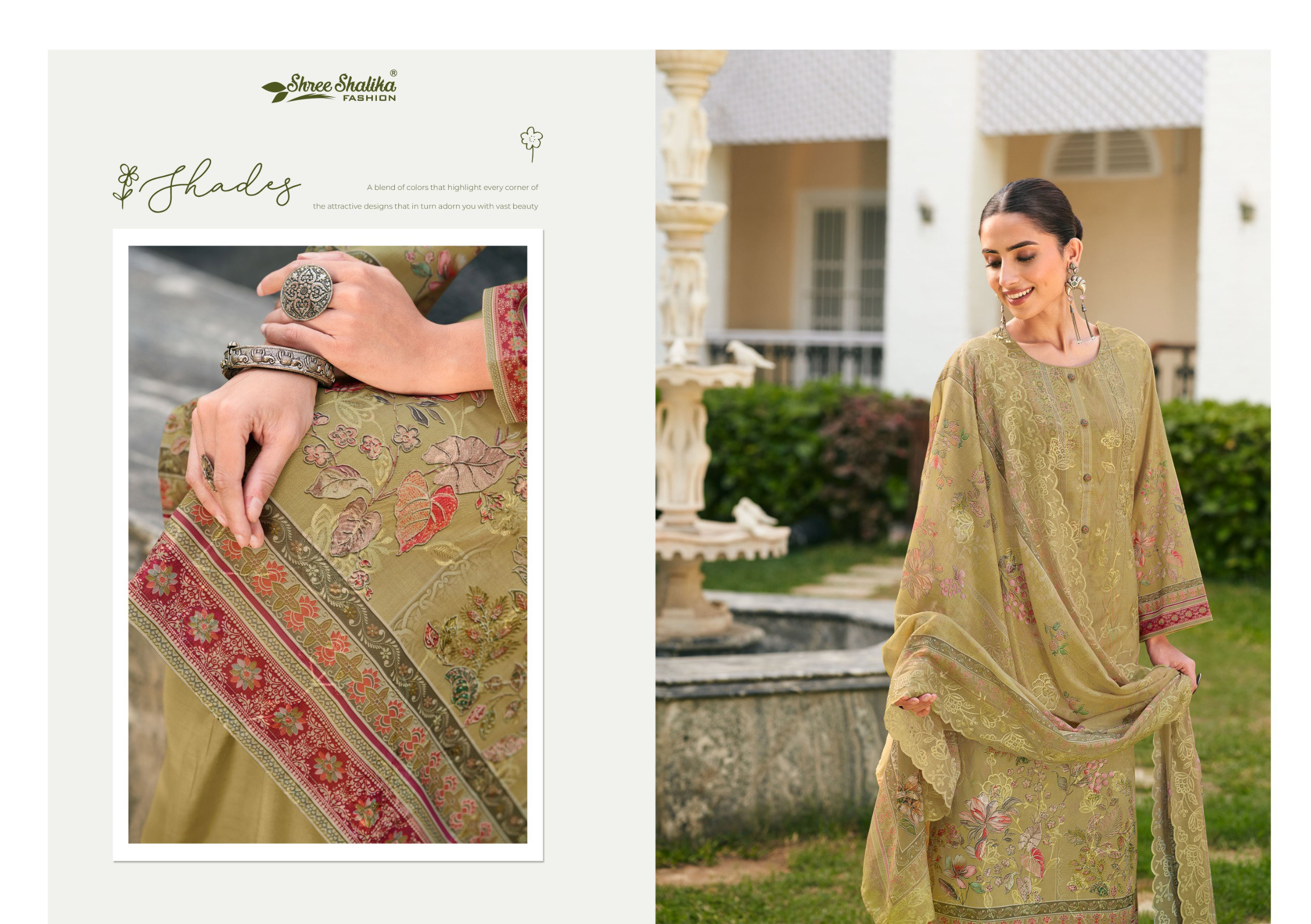 Shree Shalika Mahjabeen Vol 19 Lawn Cotton Digital Printed Dress Material