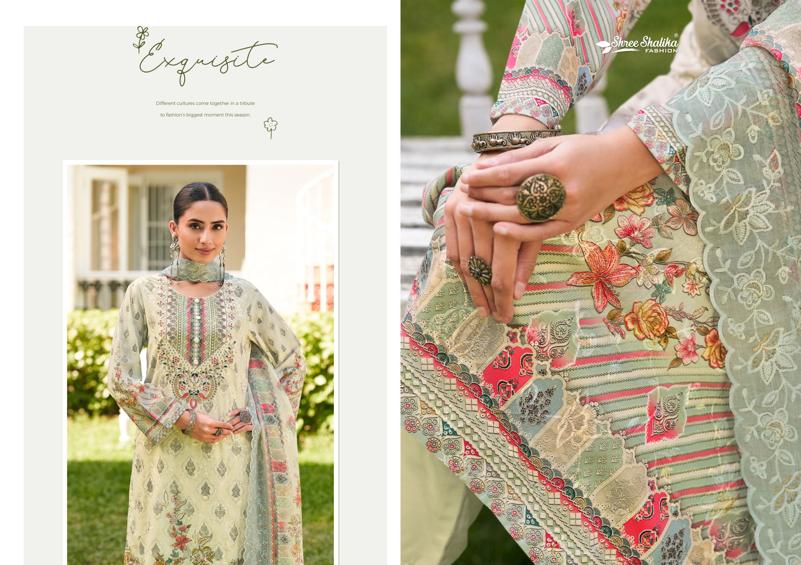 Shree Shalika Mahjabeen Vol 19 Lawn Cotton Digital Printed Dress Material