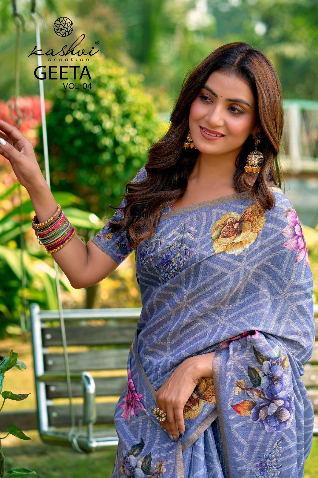Kashvi Geeta Vol 4 Simar Silk Casual Wear Saree Collection