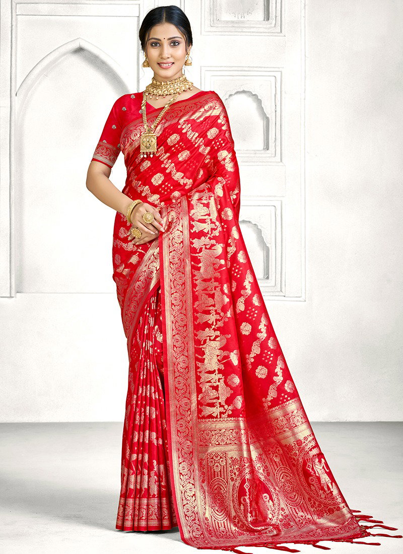 Vellora Vol 5 Introducing beautiful Banarasi Silk Saree Collection 