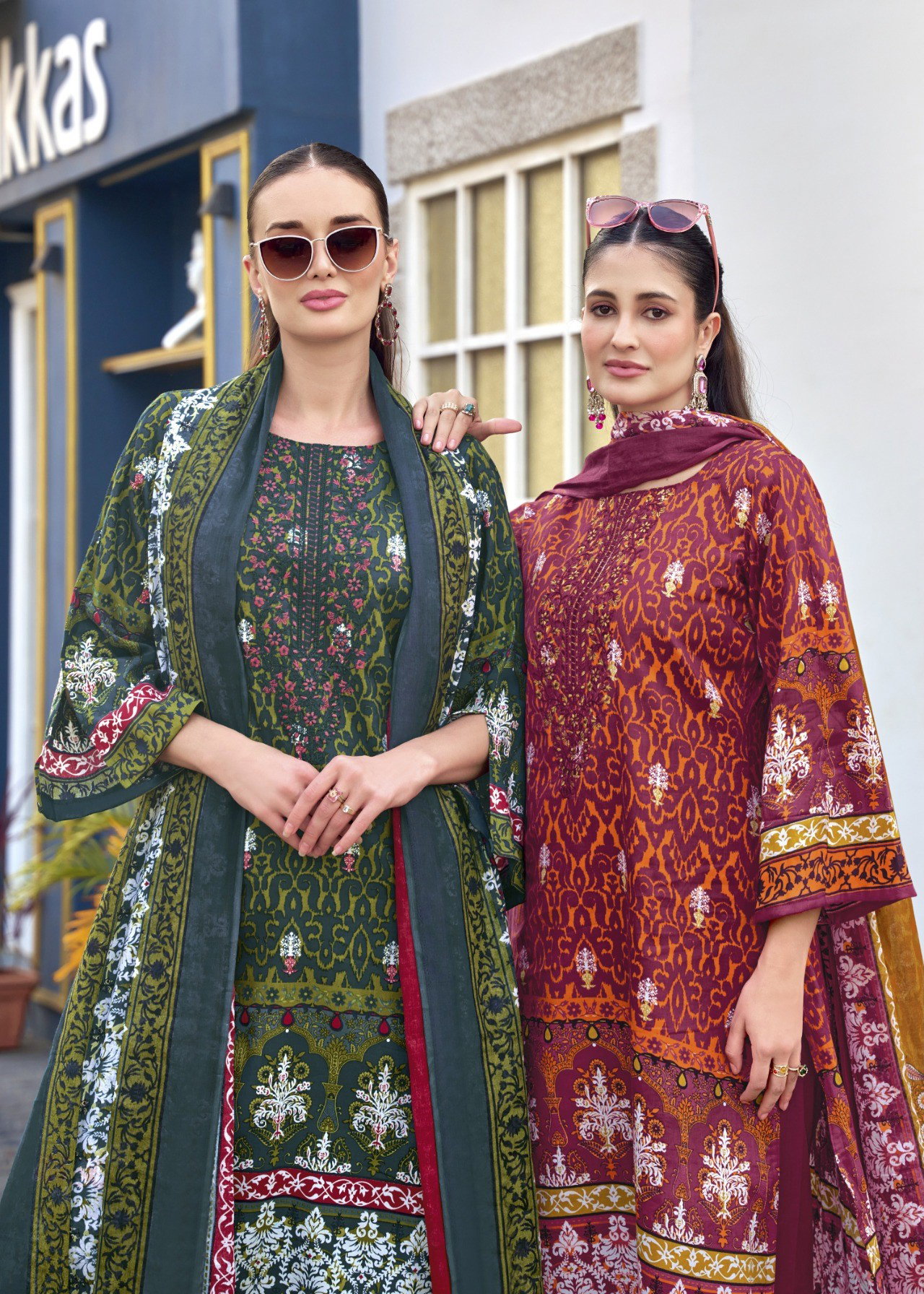 Pakiza Farmaish Vol 7 Jam Satin Printed Embroidery Dress Material Collection