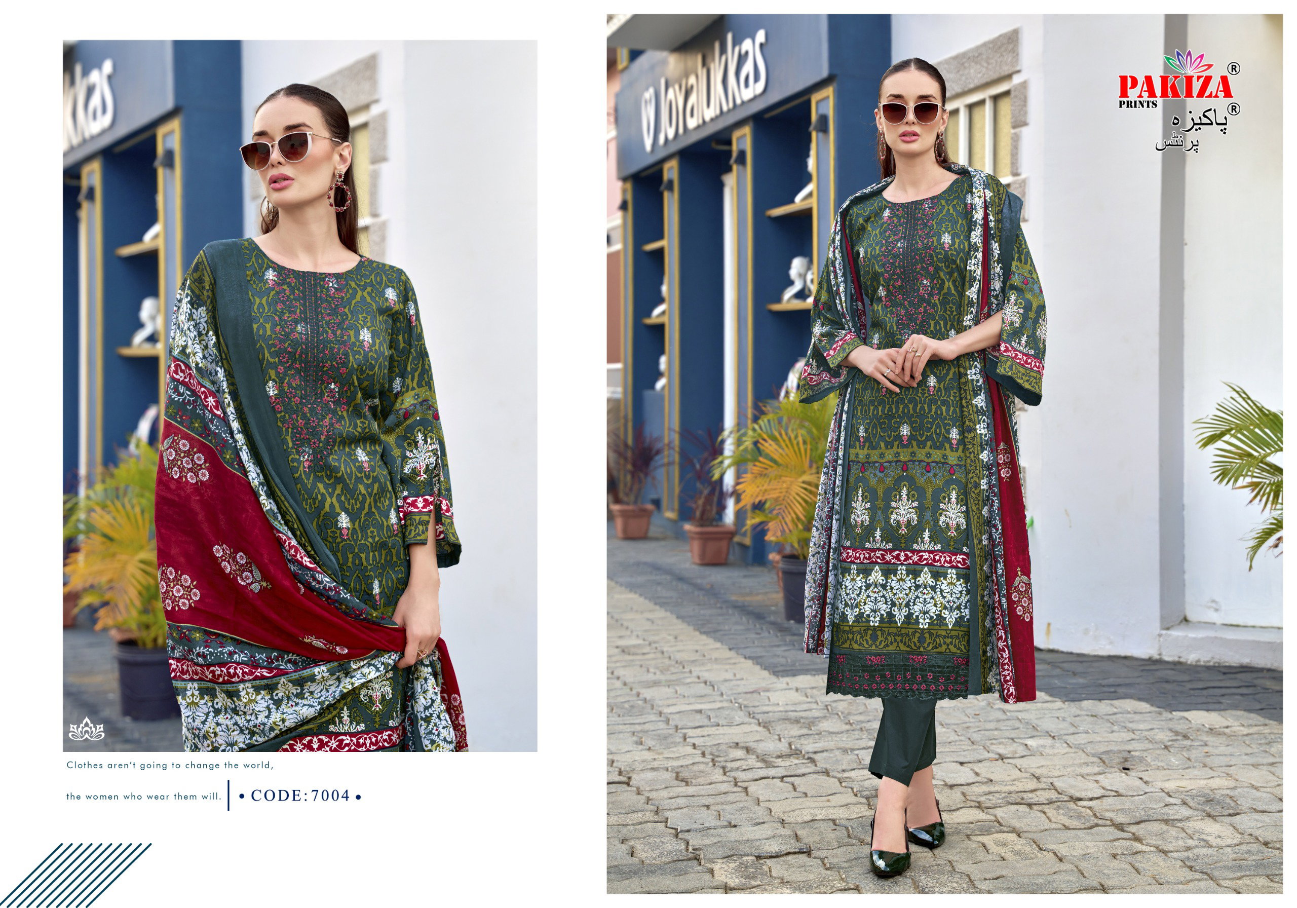 Pakiza Farmaish Vol 7 Jam Satin Printed Embroidery Dress Material Collection