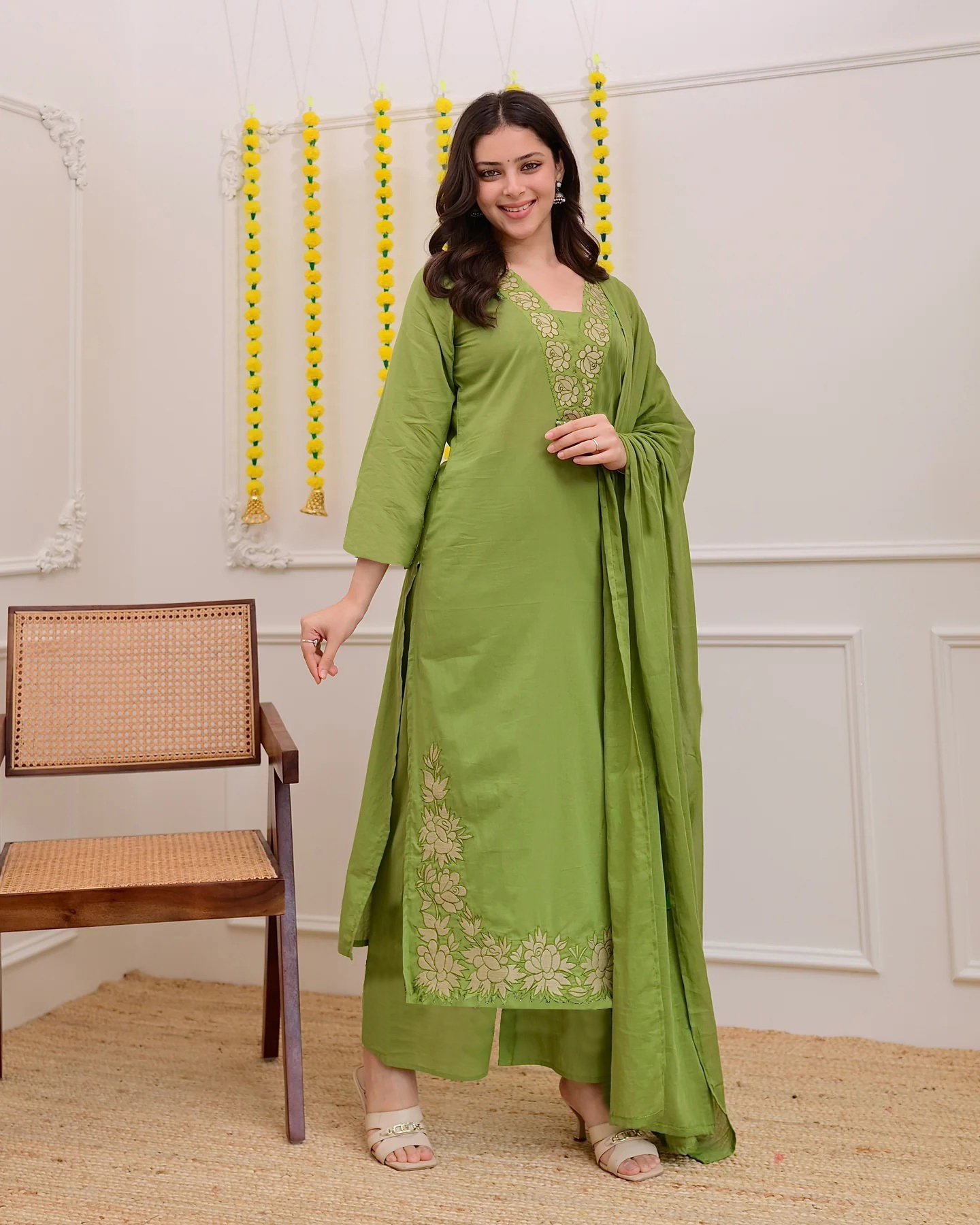 Dhruvi 395 Viscose Stylish Wear Top Bottom And Dupatta Collection