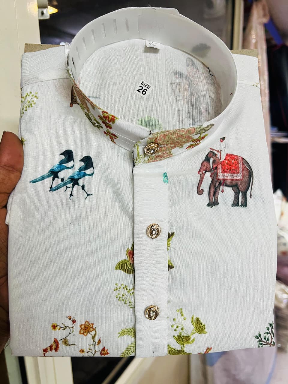 lekha Mald 11 Rayon Printed Kids Kurta Pajama