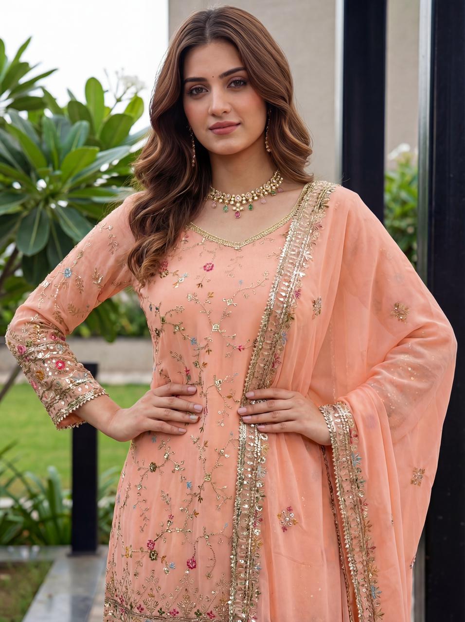 Dv 5152 Loving This Stunning Sharara Set Or A Festive Pakistani Dress Collection