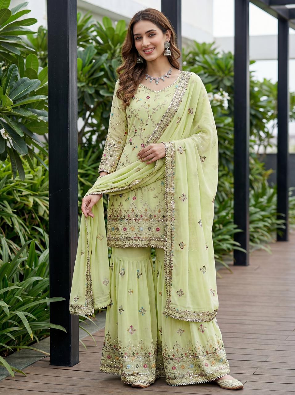 Dv 5152 Loving This Stunning Sharara Set Or A Festive Pakistani Dress Collection