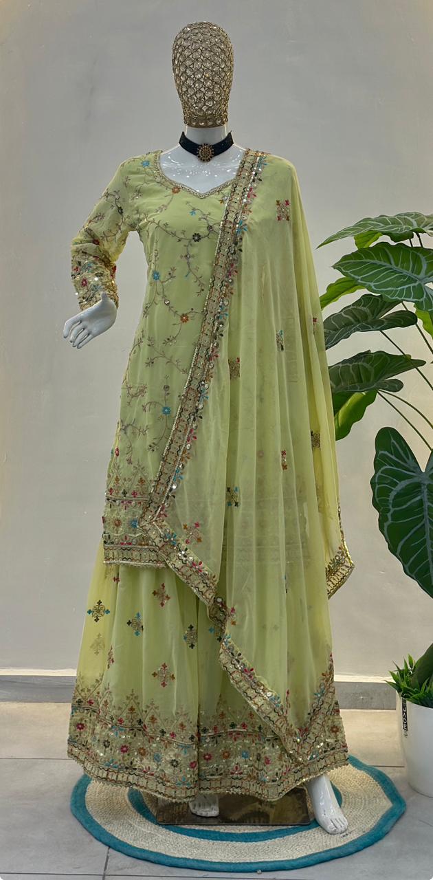Dv 5152 Loving This Stunning Sharara Set Or A Festive Pakistani Dress Collection