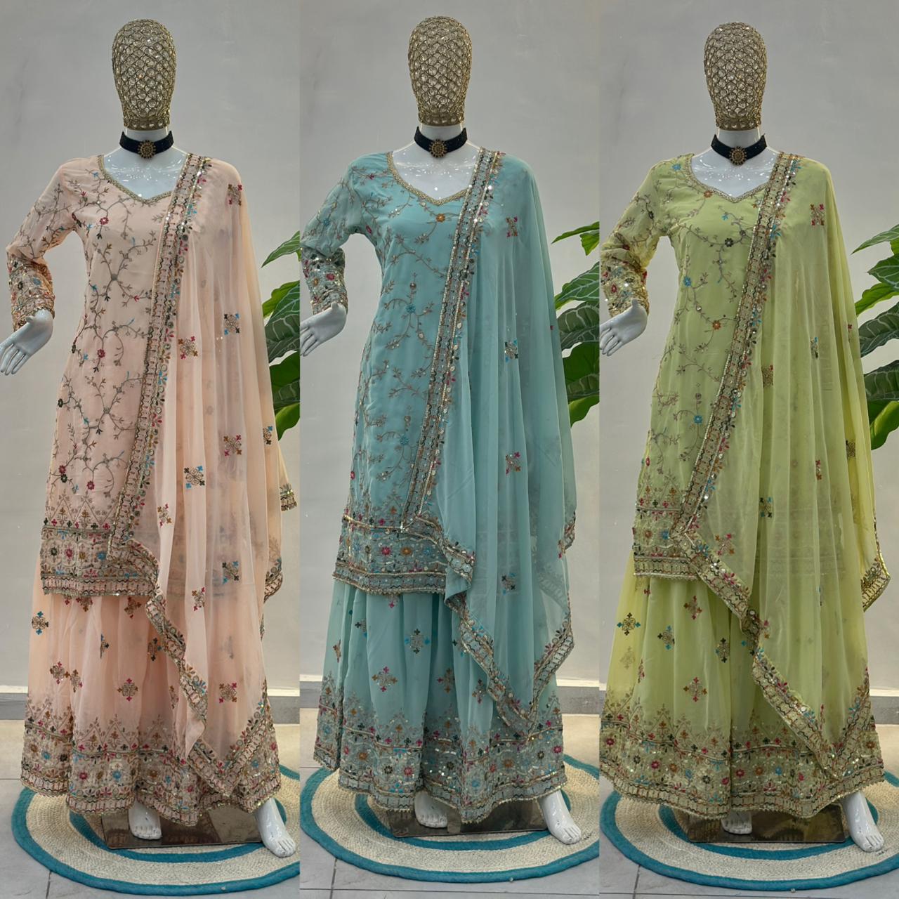 Dv 5152 Loving This Stunning Sharara Set Or A Festive Pakistani Dress Collection