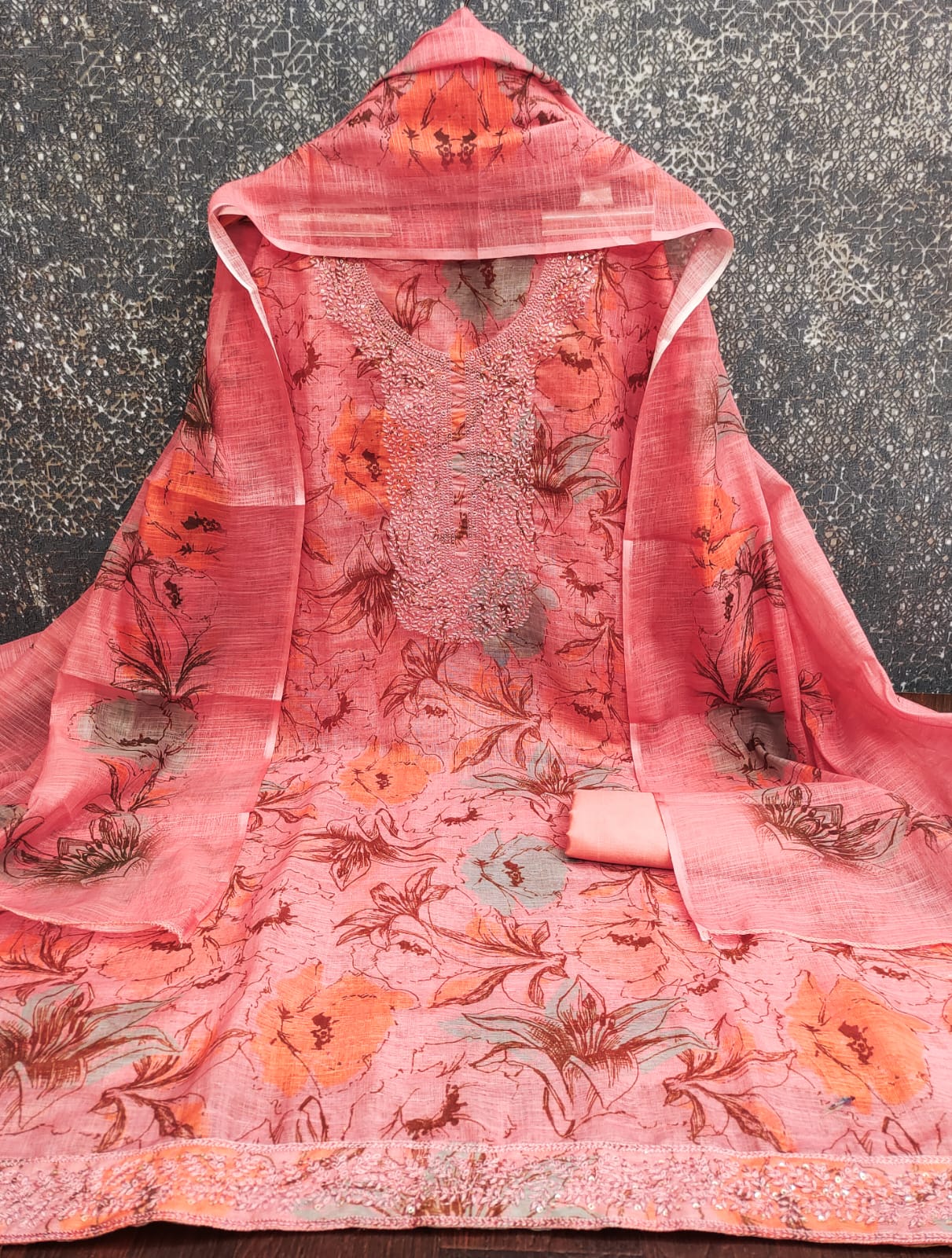 Designer Apurava Mal Cotton Digital Print Multi Work Dress Material Collection 