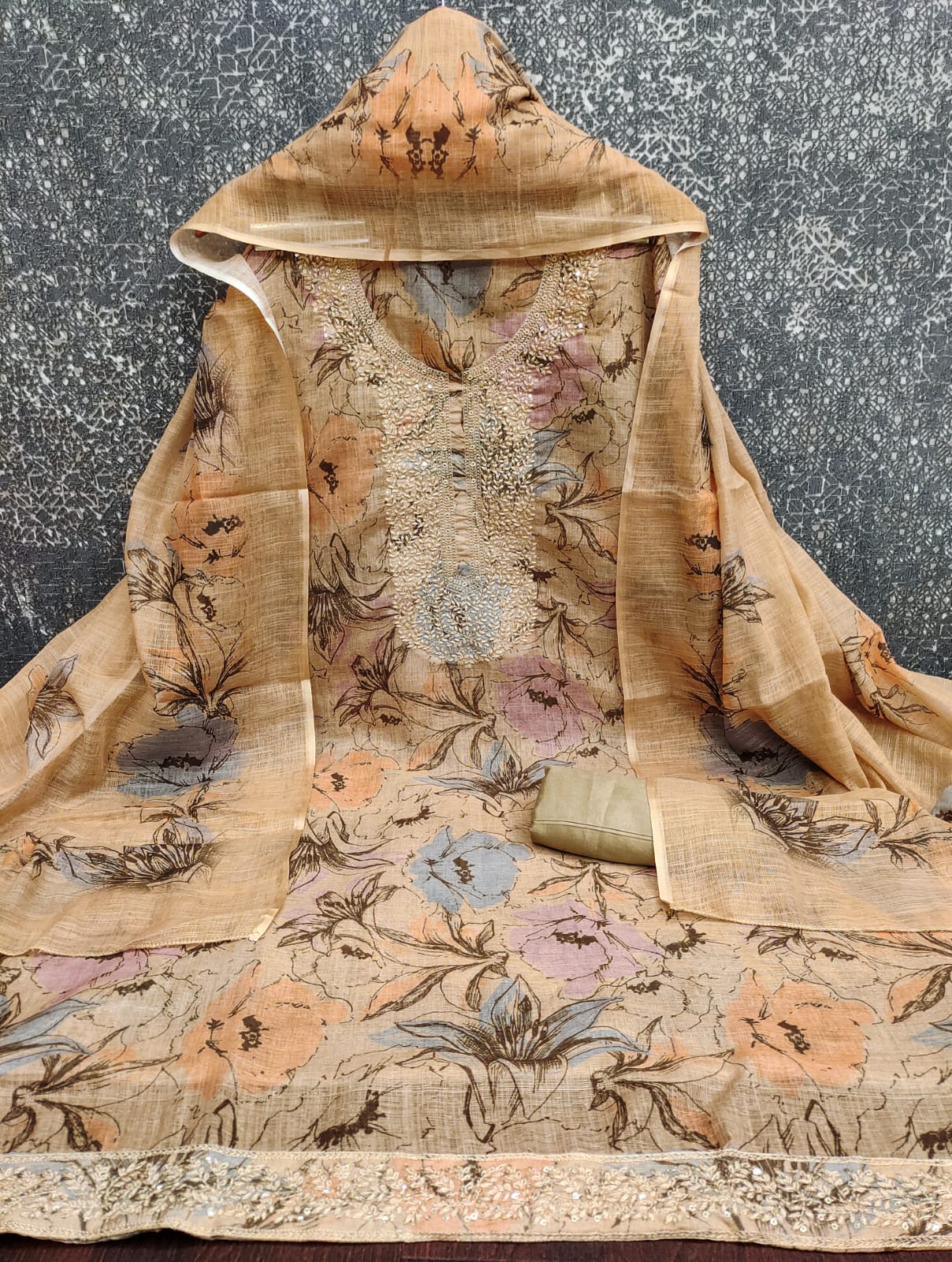 Designer Apurava Mal Cotton Digital Print Multi Work Dress Material Collection 