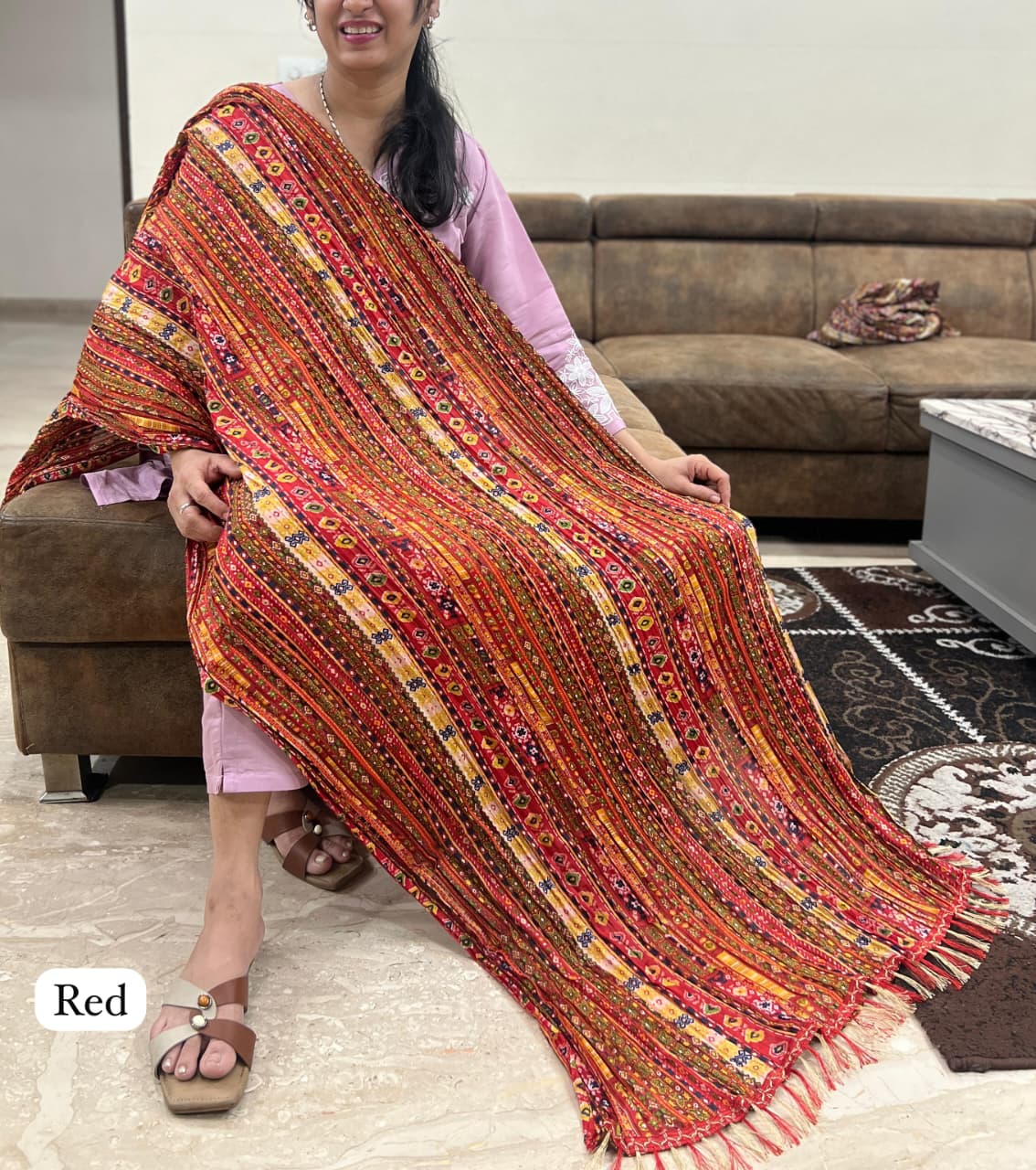 Maji Banno Dupatta Printed Dupatta with border Jhalar Dupatta Collection 