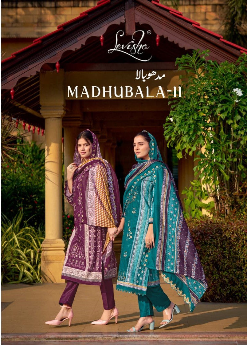 Levisha Madhubala Vol 11 Cambric Lawn Cotton Printed Dress Material Collection