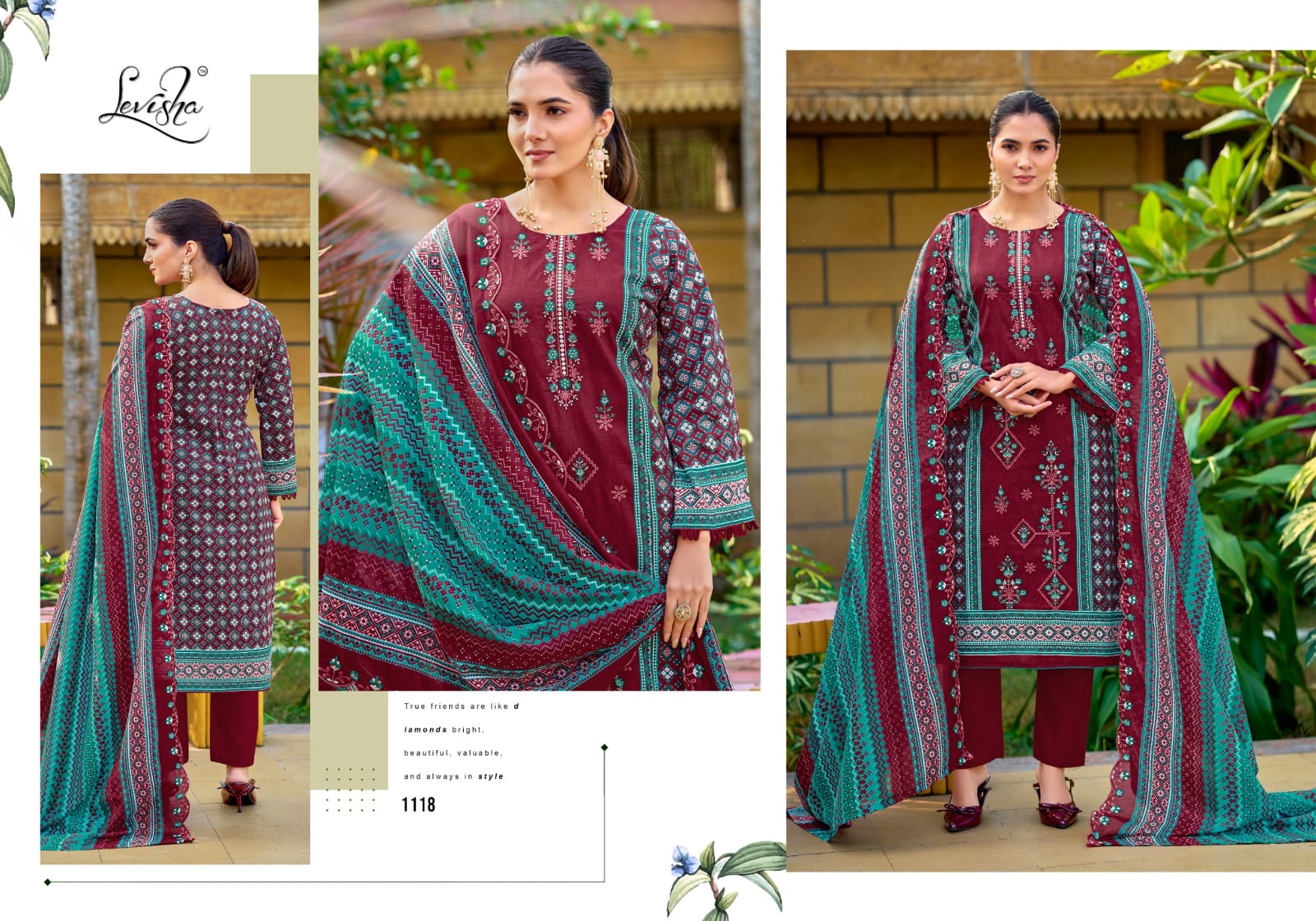 Levisha Madhubala Vol 11 Cambric Lawn Cotton Printed Dress Material Collection