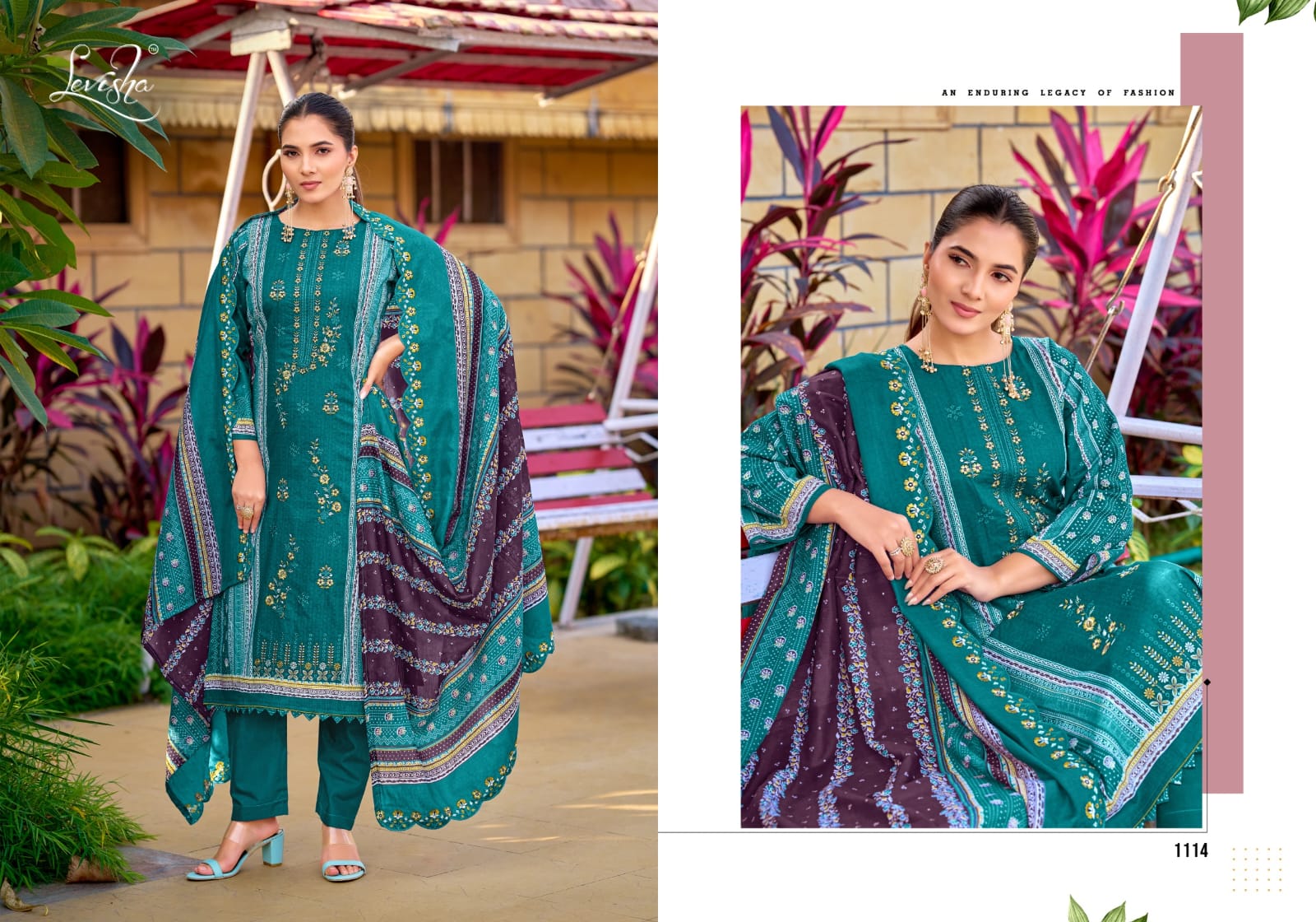 Levisha Madhubala Vol 11 Cambric Lawn Cotton Printed Dress Material Collection