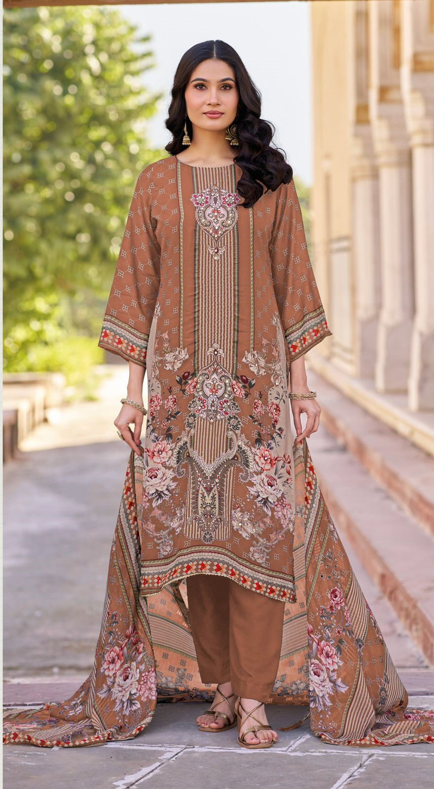 Shree Kt 310 B To E Viscose Digital Printed With Work Salwar Kameez