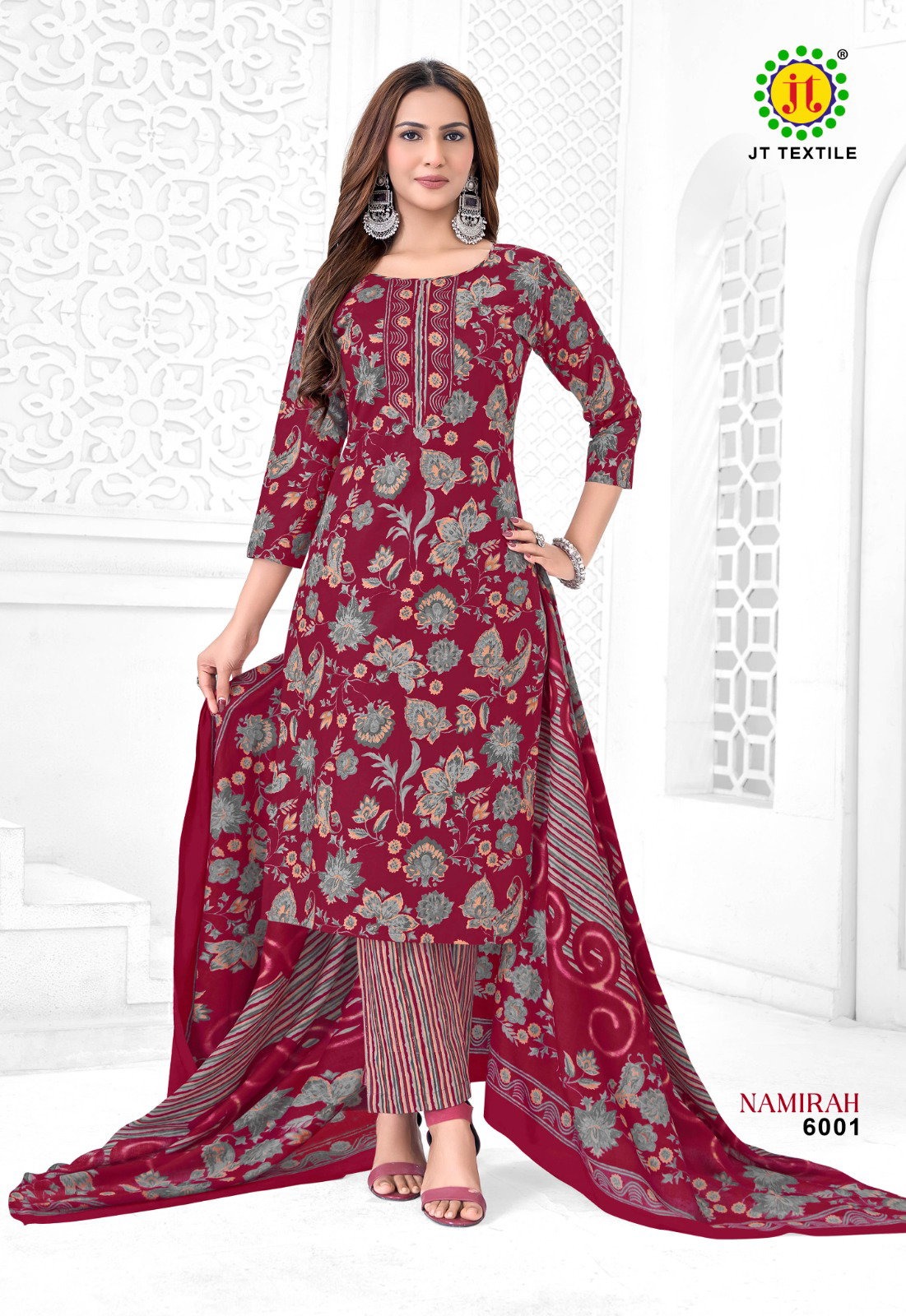 Jt Namirah Vol 6 Cotton Casual Wear Dress Material Collection
