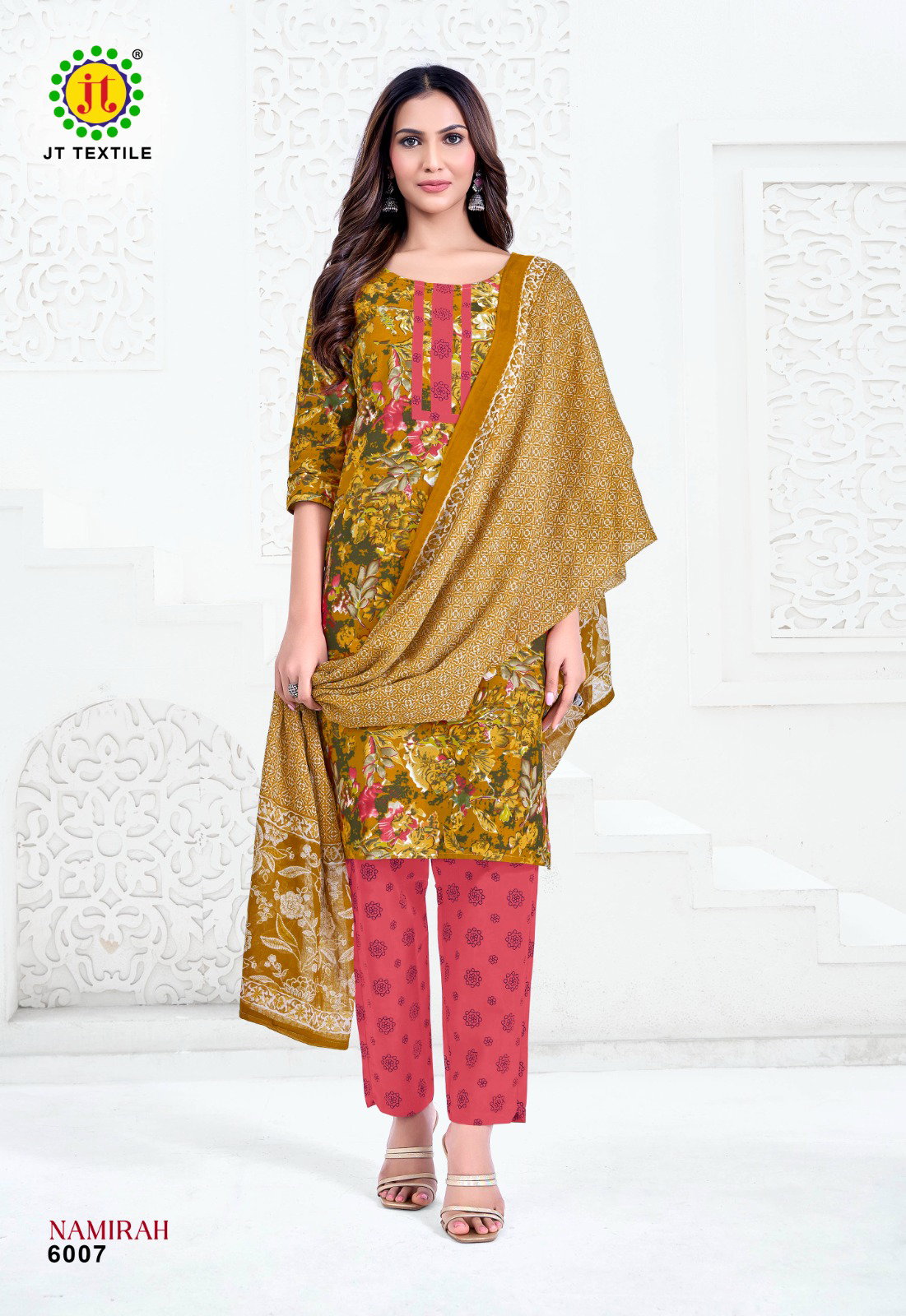 Jt Namirah Vol 6 Cotton Casual Wear Dress Material Collection