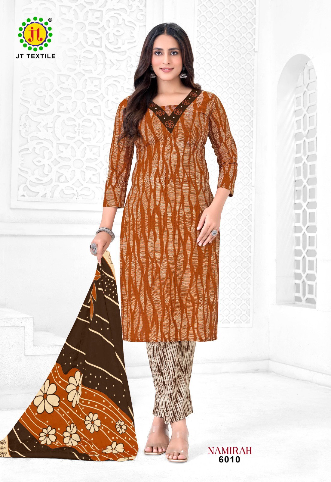 Jt Namirah Vol 6 Cotton Casual Wear Dress Material Collection