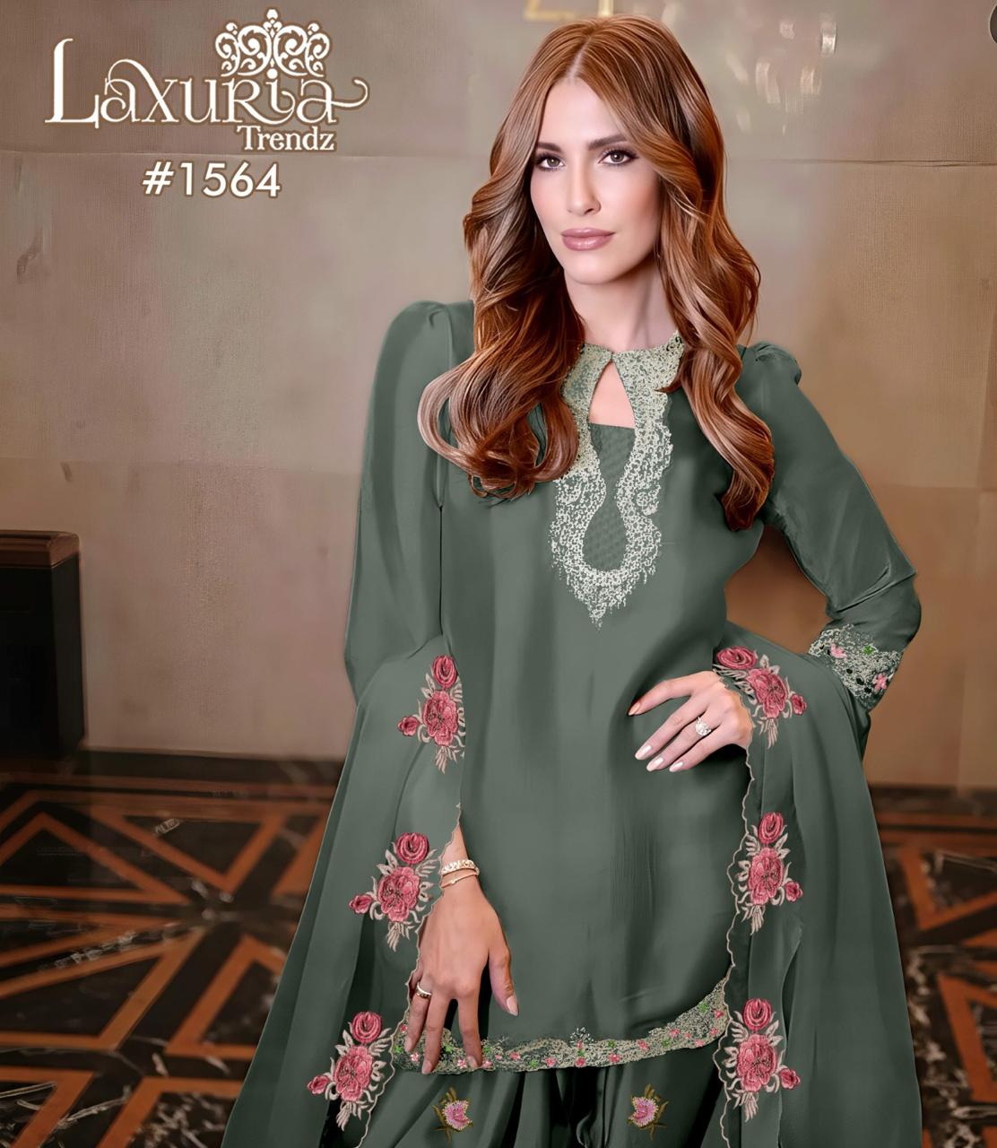 Luxury Pret 1564 stylish Tunic Classic Embrdry In Kurti Pakistani Collection 