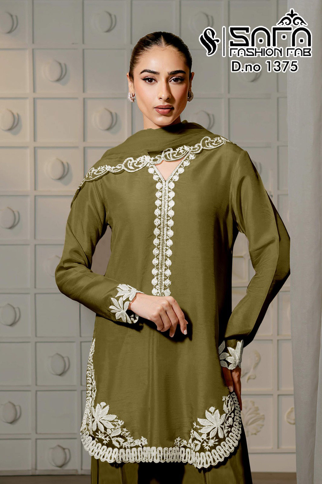 Luxury Pret 1375 Heavy Viscose blander Kurti Pakistani Collection 