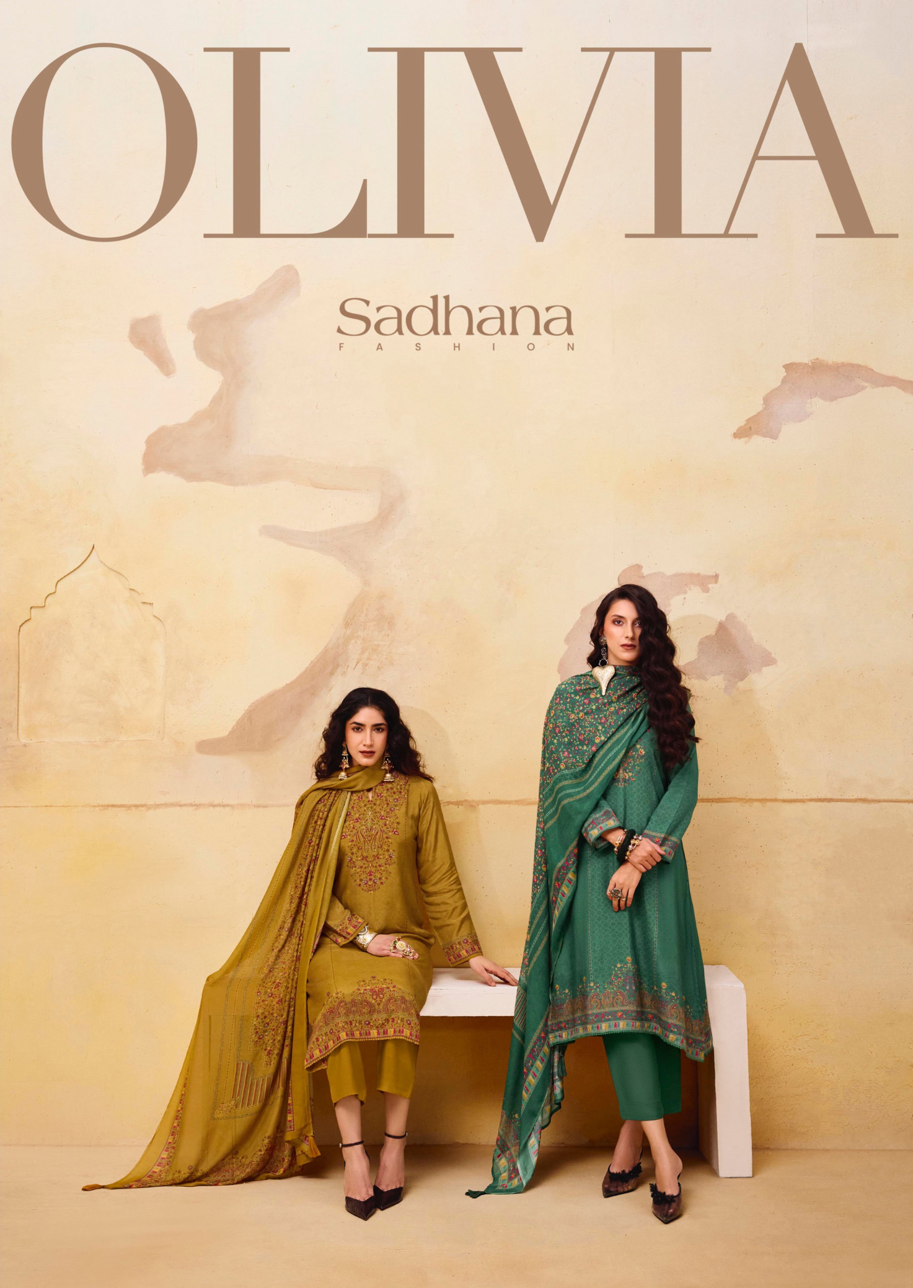 Sadhana Olivia Bemberg Musline Silk Digital Print With Work Salwar Kameez