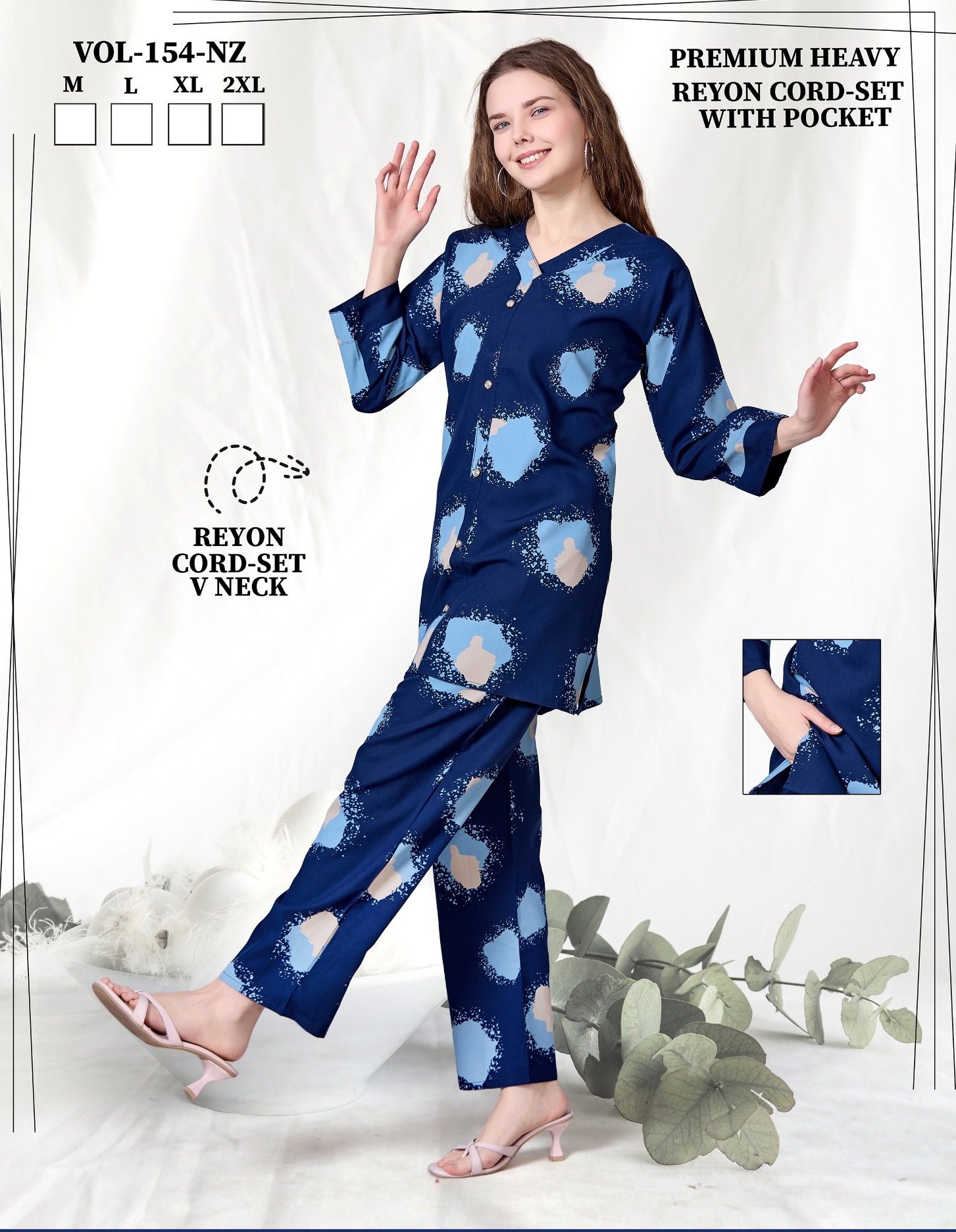 Summer Special 154 NZ Heavy Rayon Print Night Suit