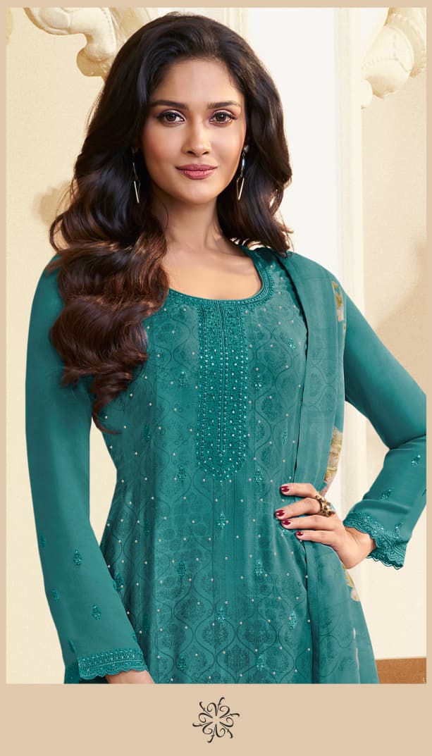 Vinay Kuleesh Silkina Royal Crepe 48 Crepe Digital Printed Designer Salwar Kameez