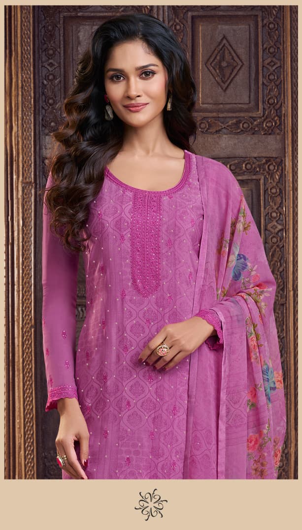 Vinay Kuleesh Silkina Royal Crepe 48 Crepe Digital Printed Designer Salwar Kameez