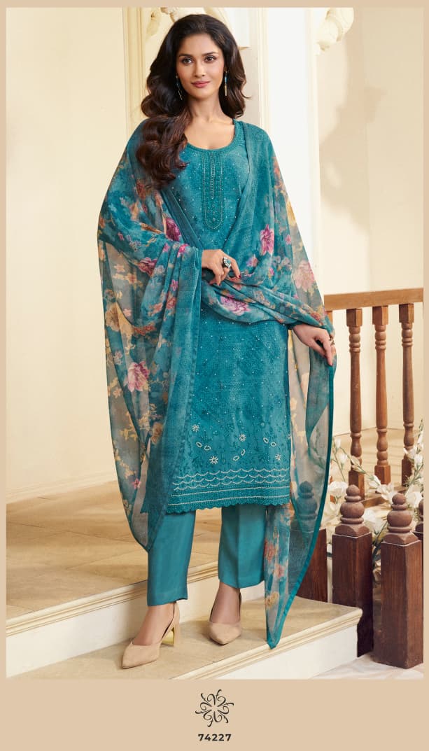 Vinay Kuleesh Silkina Royal Crepe 48 Crepe Digital Printed Designer Salwar Kameez