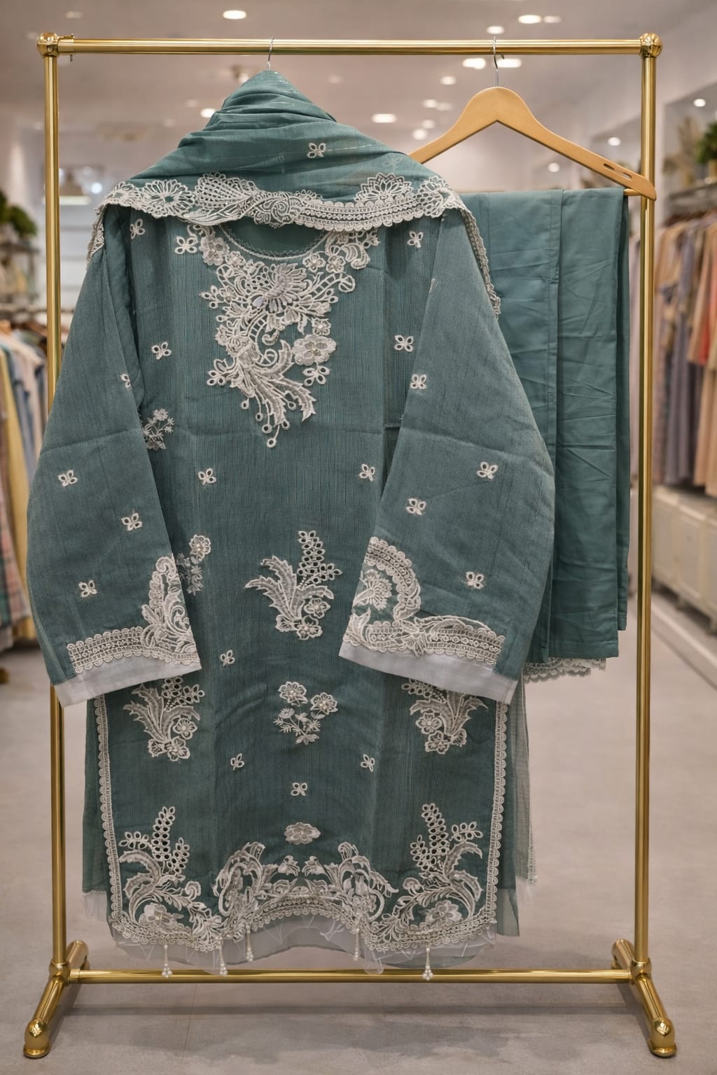  Luxury Pret 319 Orgnaza Embroidred Pakistani Readymade Collection 