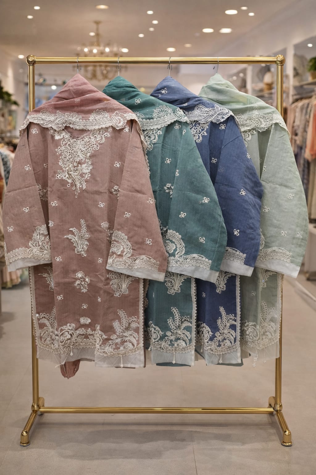  Luxury Pret 319 Orgnaza Embroidred Pakistani Readymade Collection 