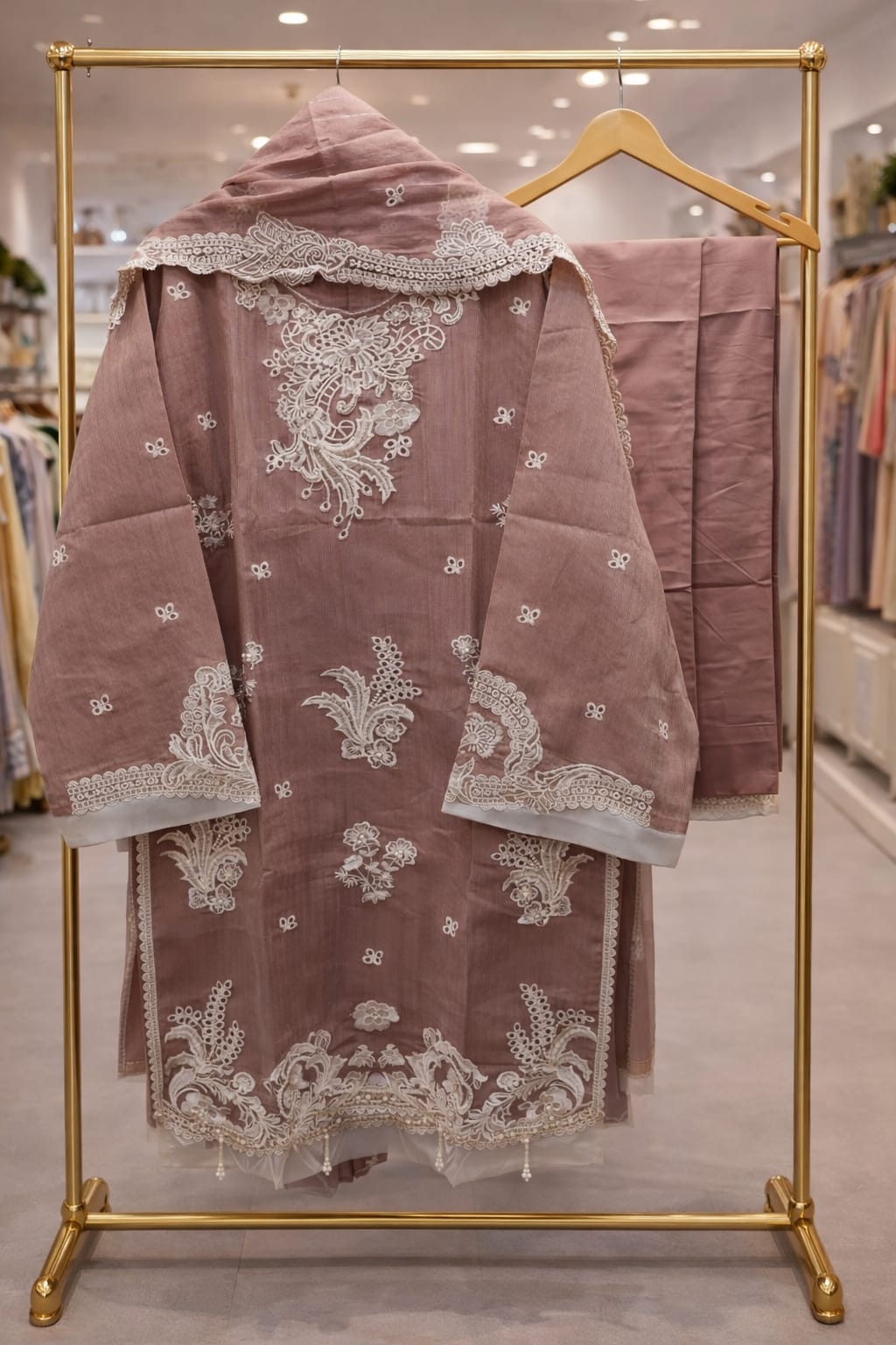  Luxury Pret 319 Orgnaza Embroidred Pakistani Readymade Collection 