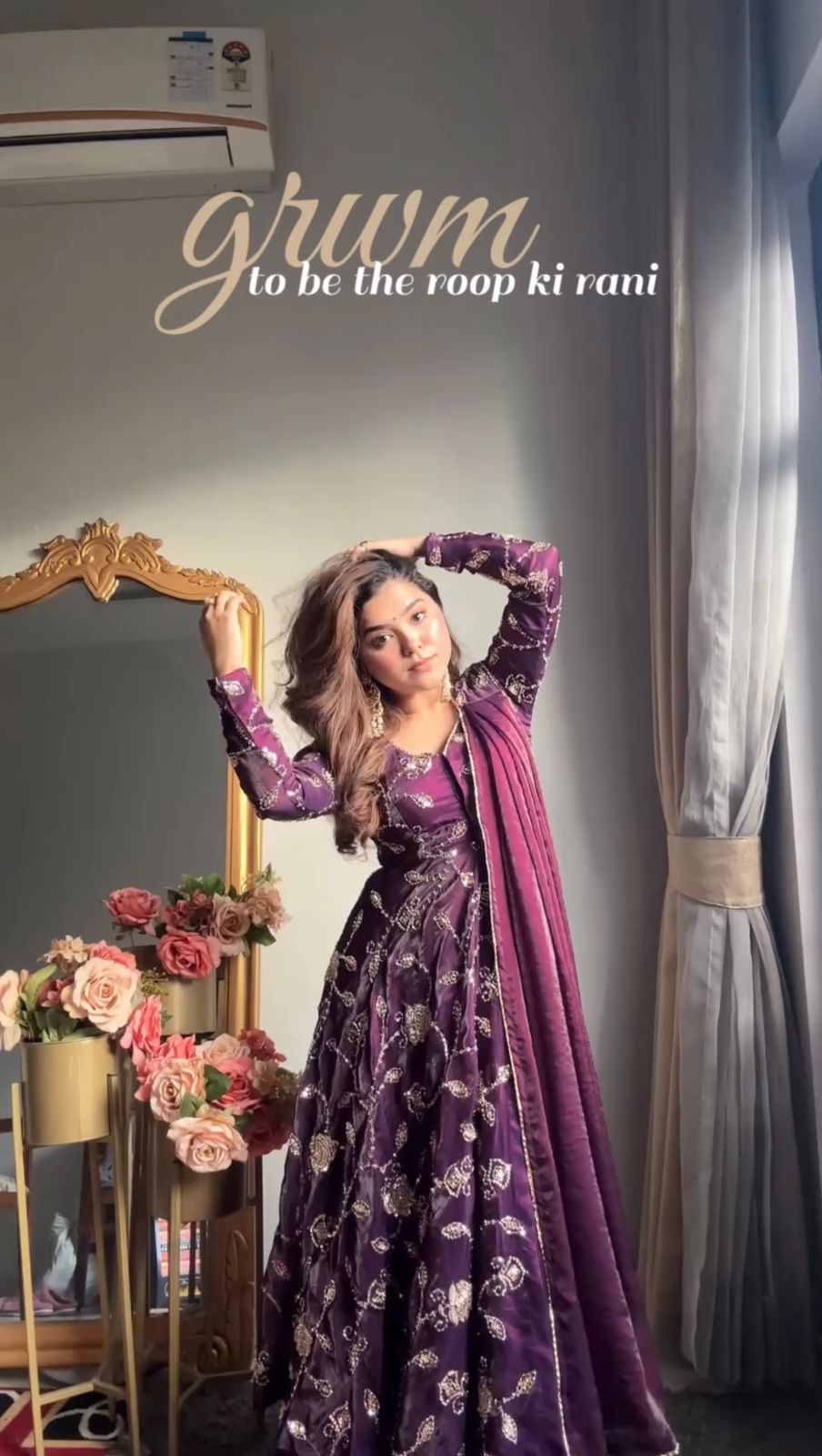 Glory KD1566 Heavy Fendy Silk Gown With Dupatta Set