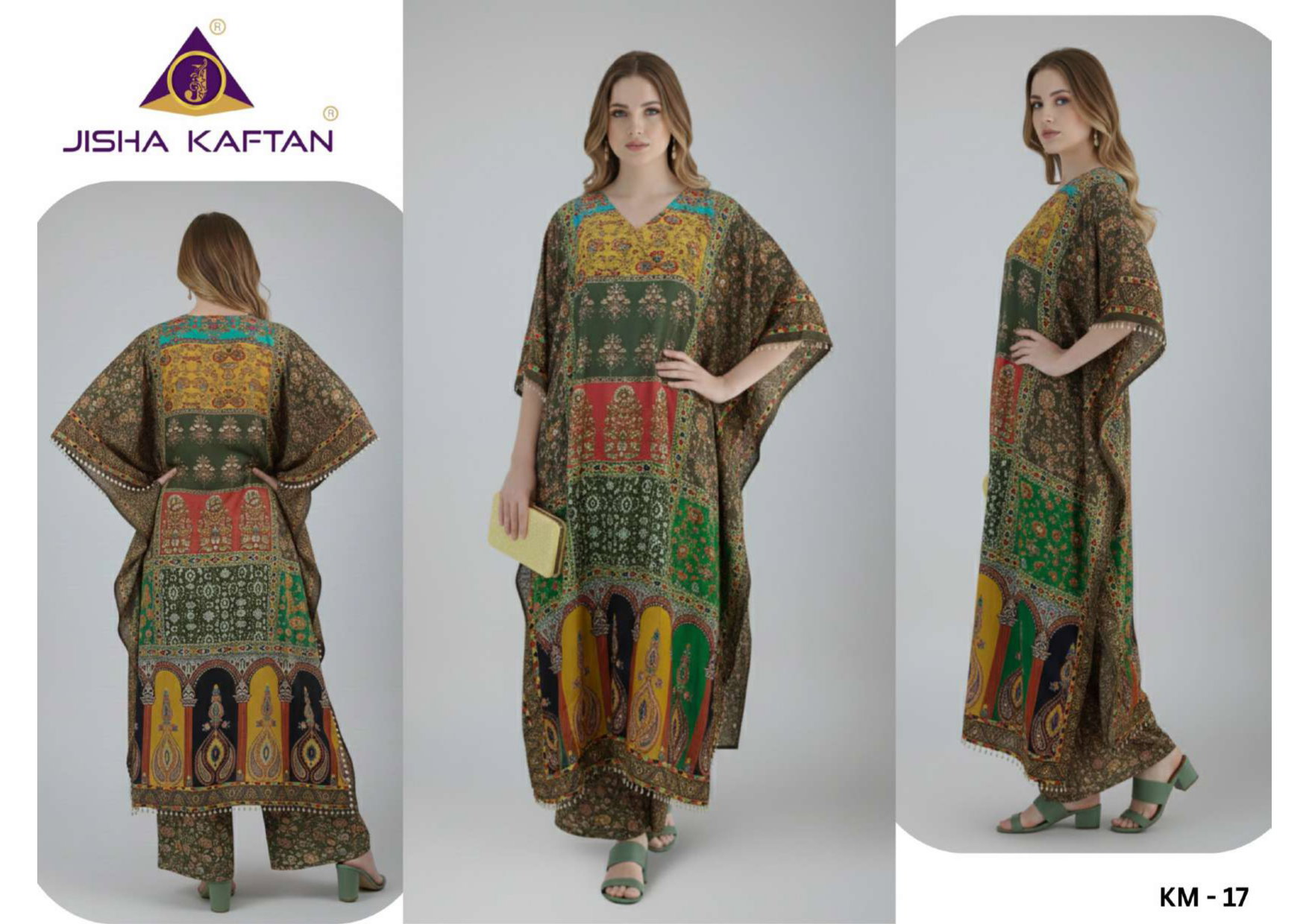 Jisha Kaftan Value Addition Vol 3 Silk Co Ord Set Collection