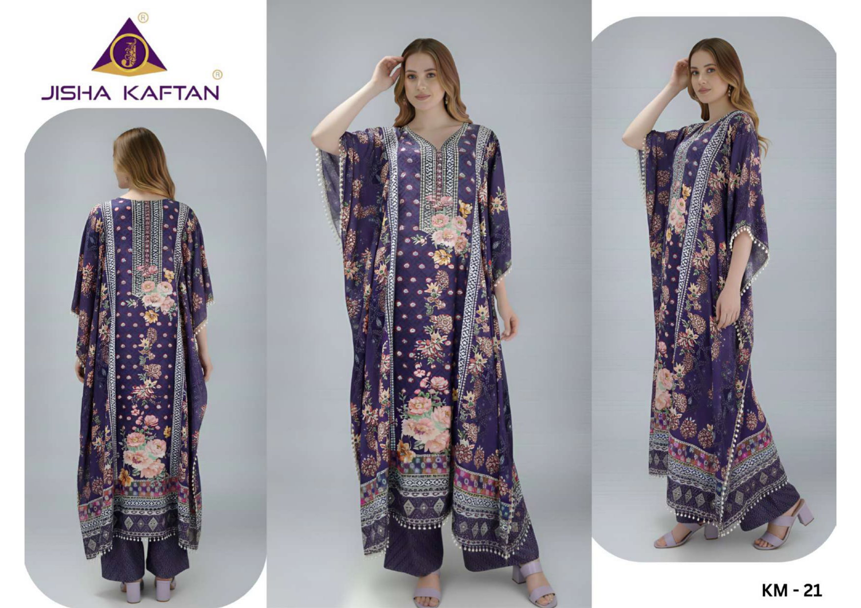 Jisha Kaftan Value Addition Vol 3 Silk Co Ord Set Collection