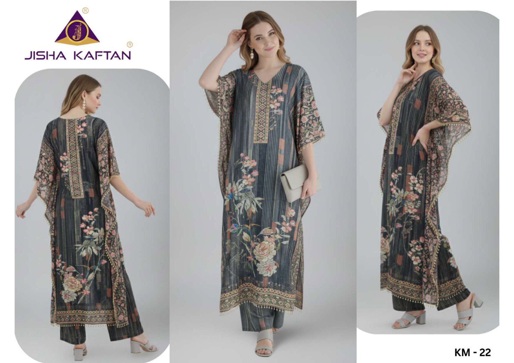 Jisha Kaftan Value Addition Vol 3 Silk Co Ord Set Collection