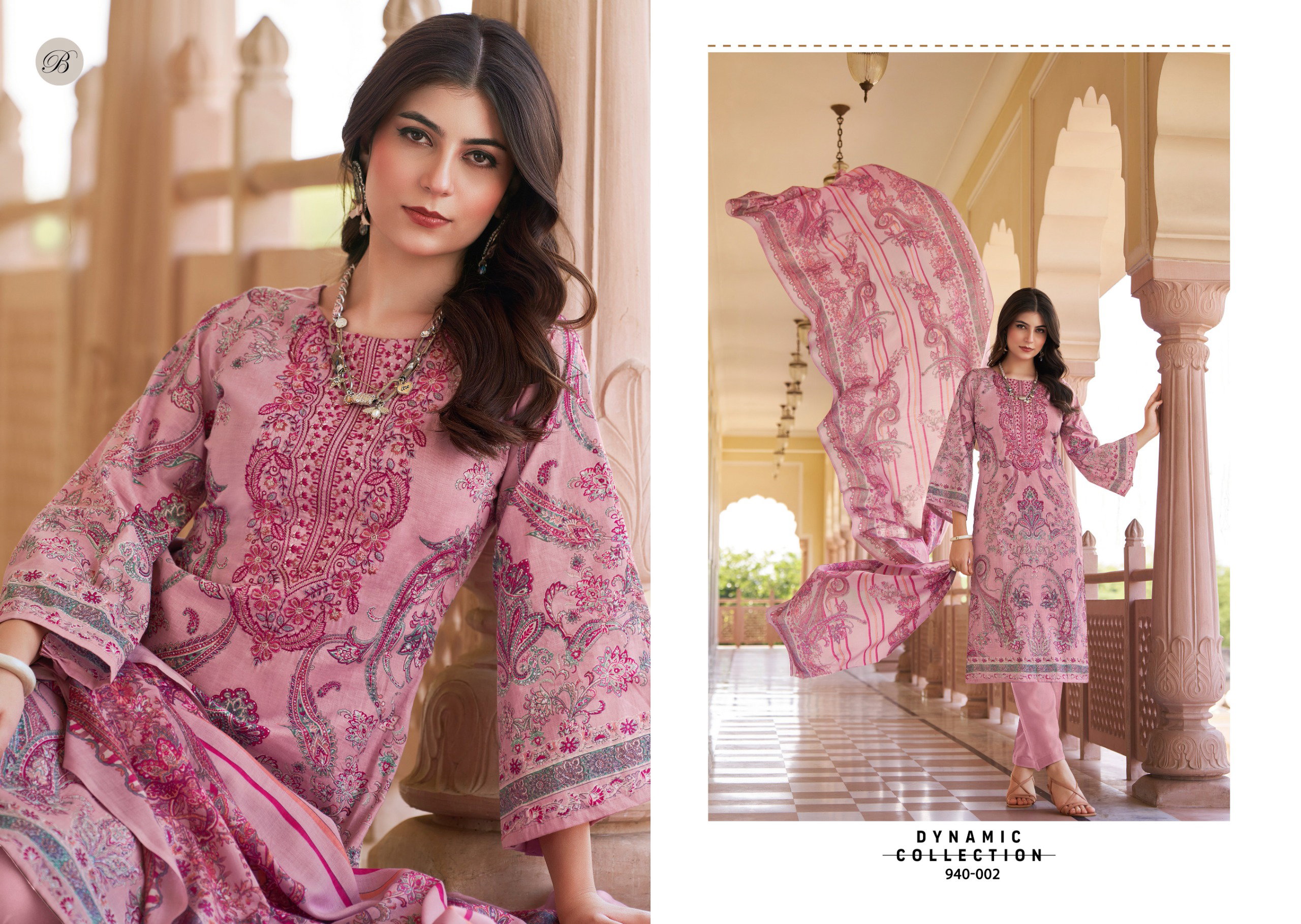 Belliza Naira Vol 128 Cotton Digital Prints Embroidery Dress Material Collection