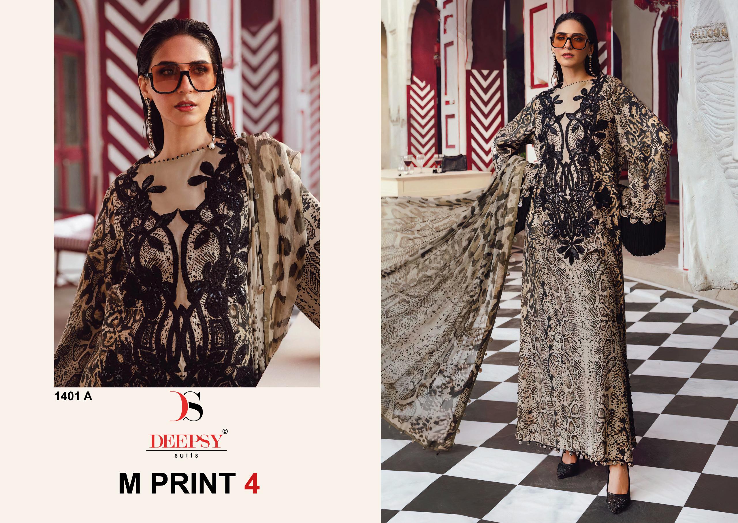 Deepsy M Print Vol 4 Cotton Dupatta Cotton Pakistani Salwar Kameez